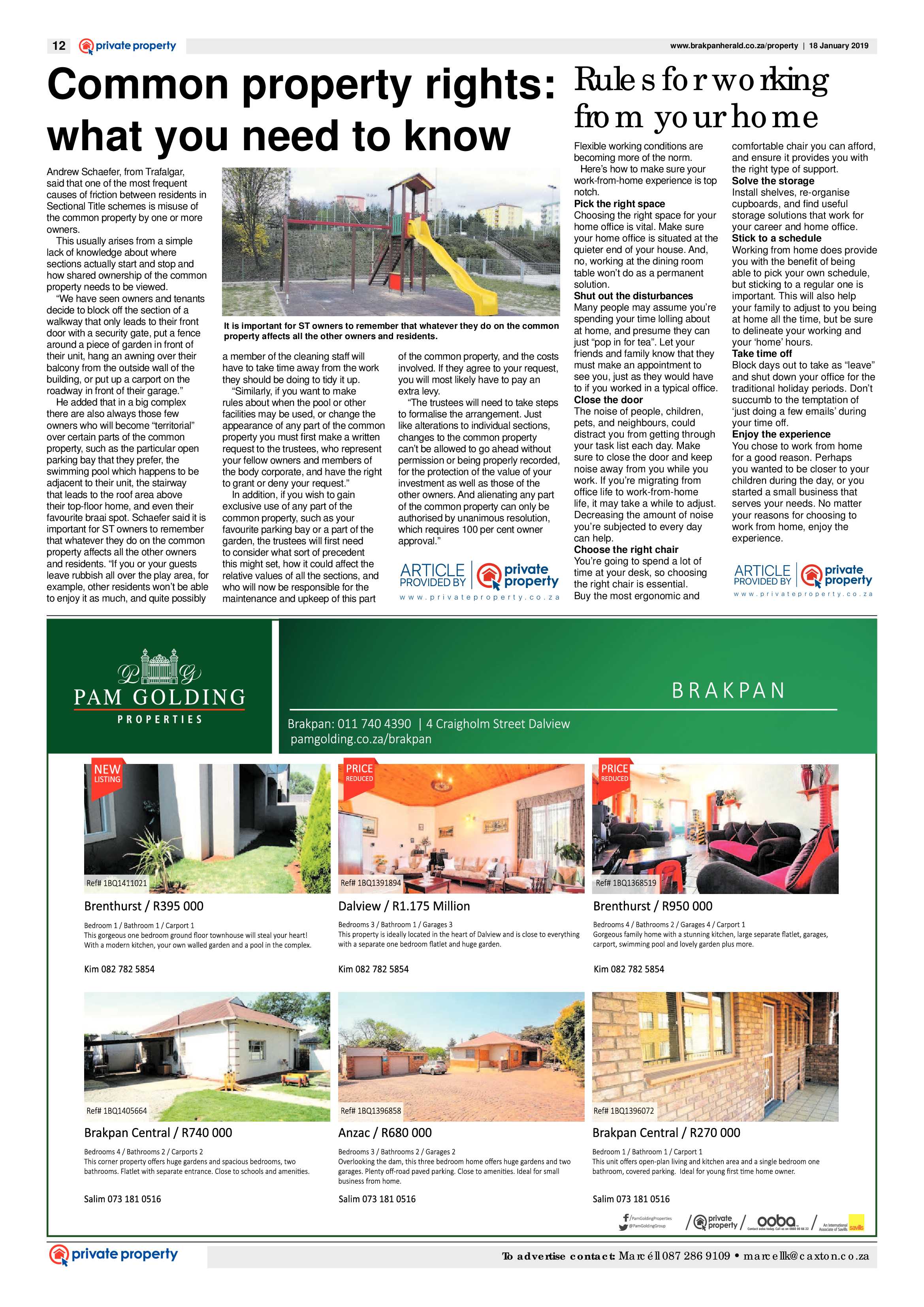 Brakpan Herald 18 January 2019 page 12