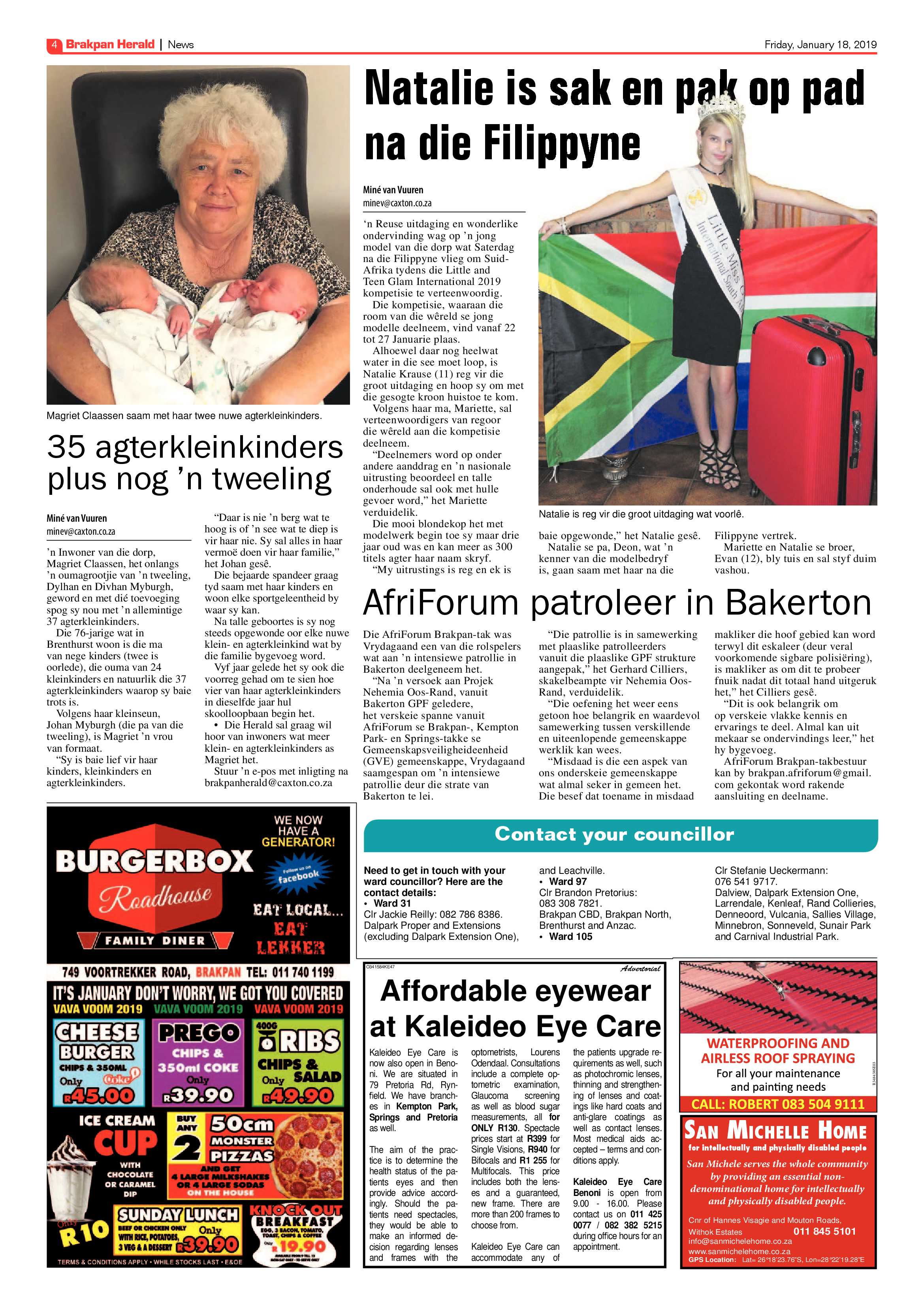 Brakpan Herald 18 January 2019 page 4