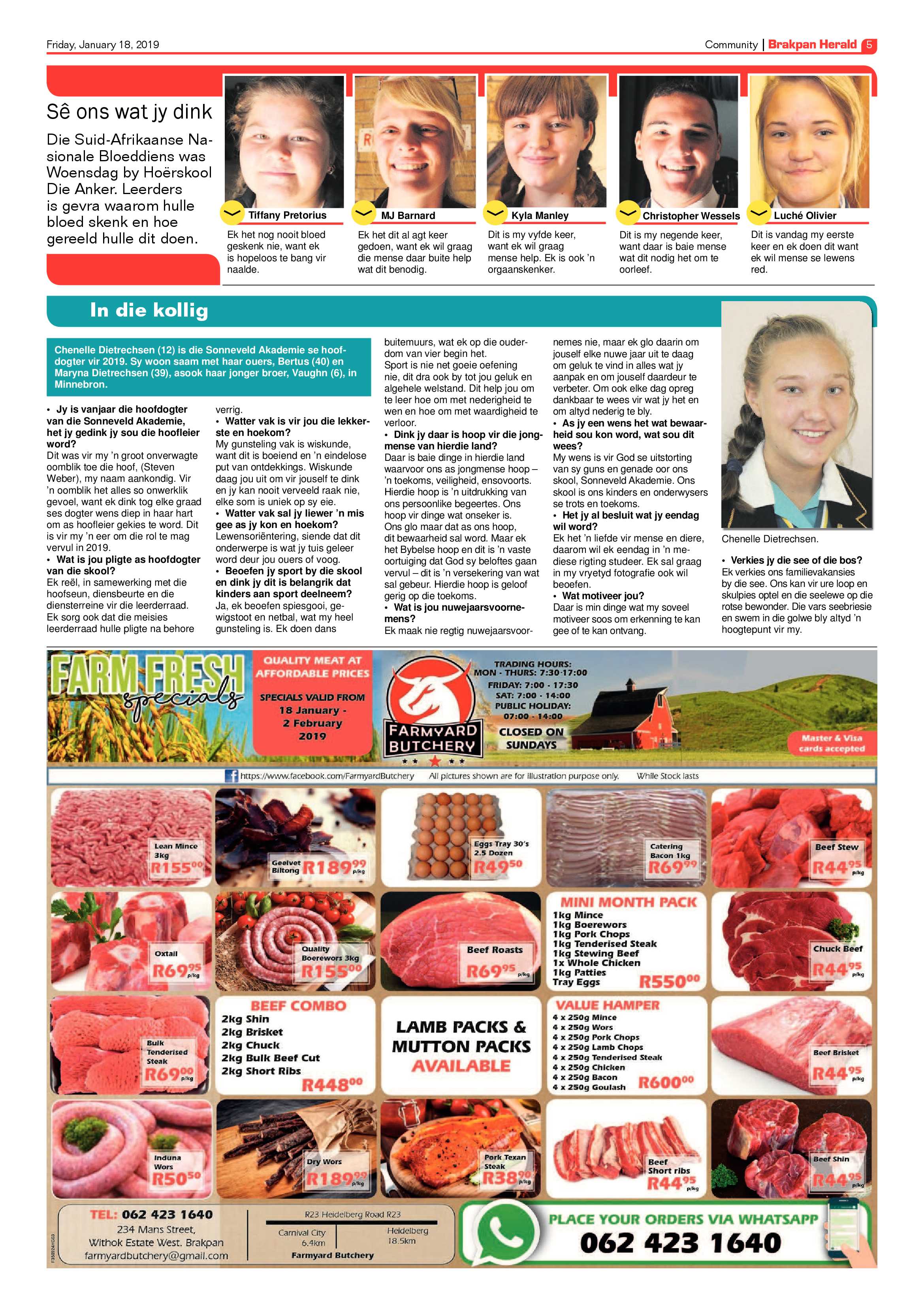 Brakpan Herald 18 January 2019 page 5