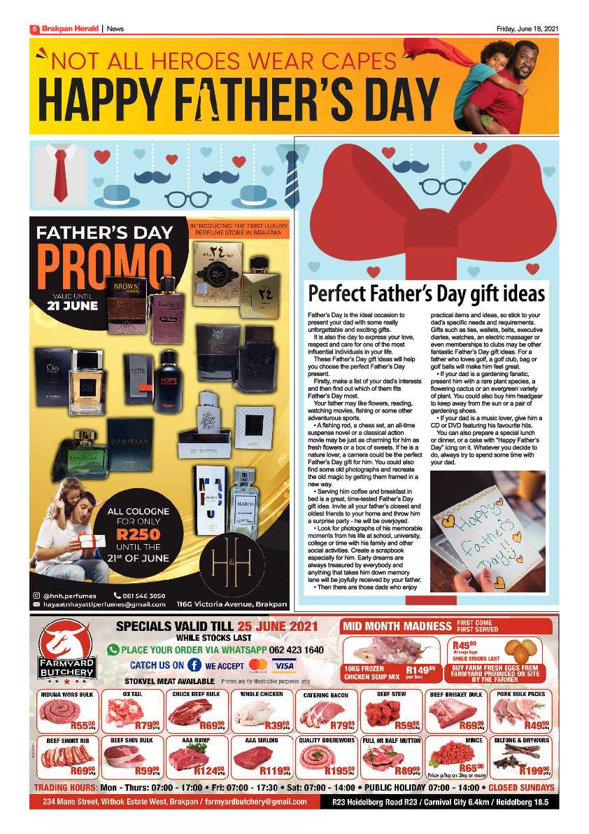 Brakpan Herald 18 June 2021 page 6