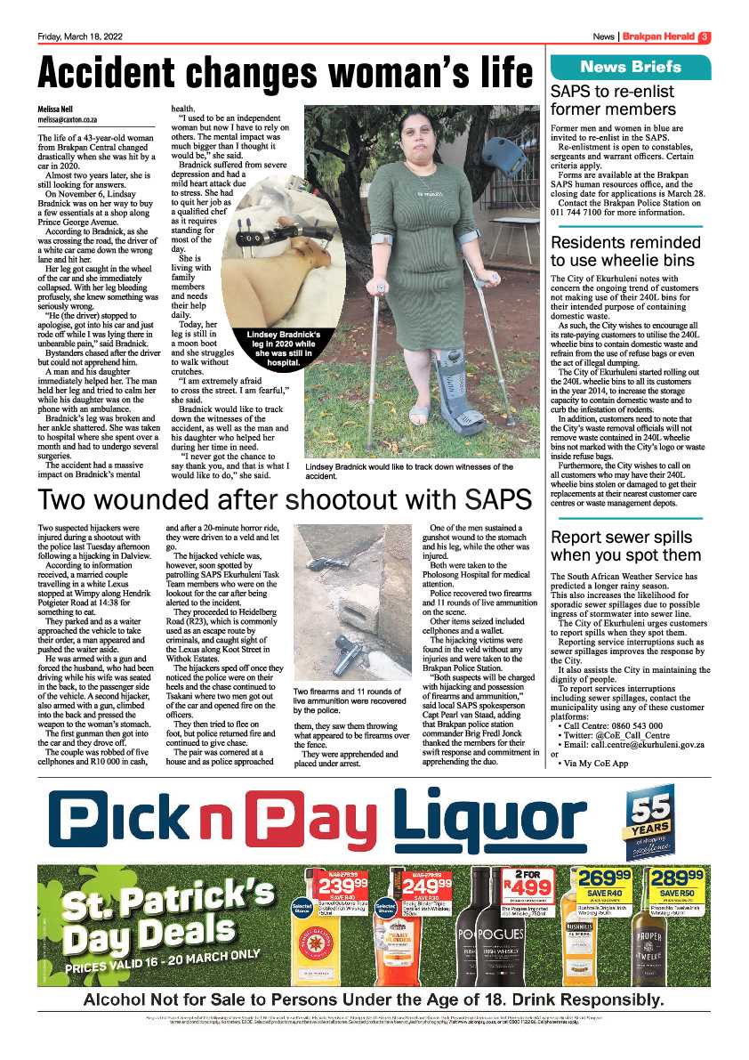Brakpan Herald 18 March 2022 page 3