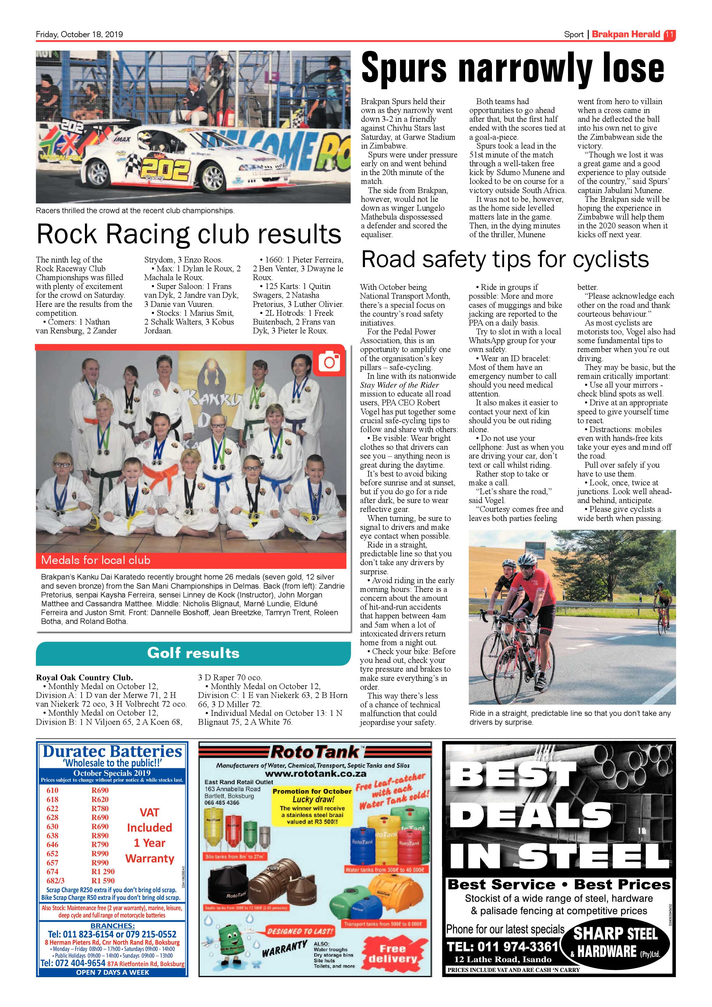 Brakpan Herald 18 October 2019 page 11