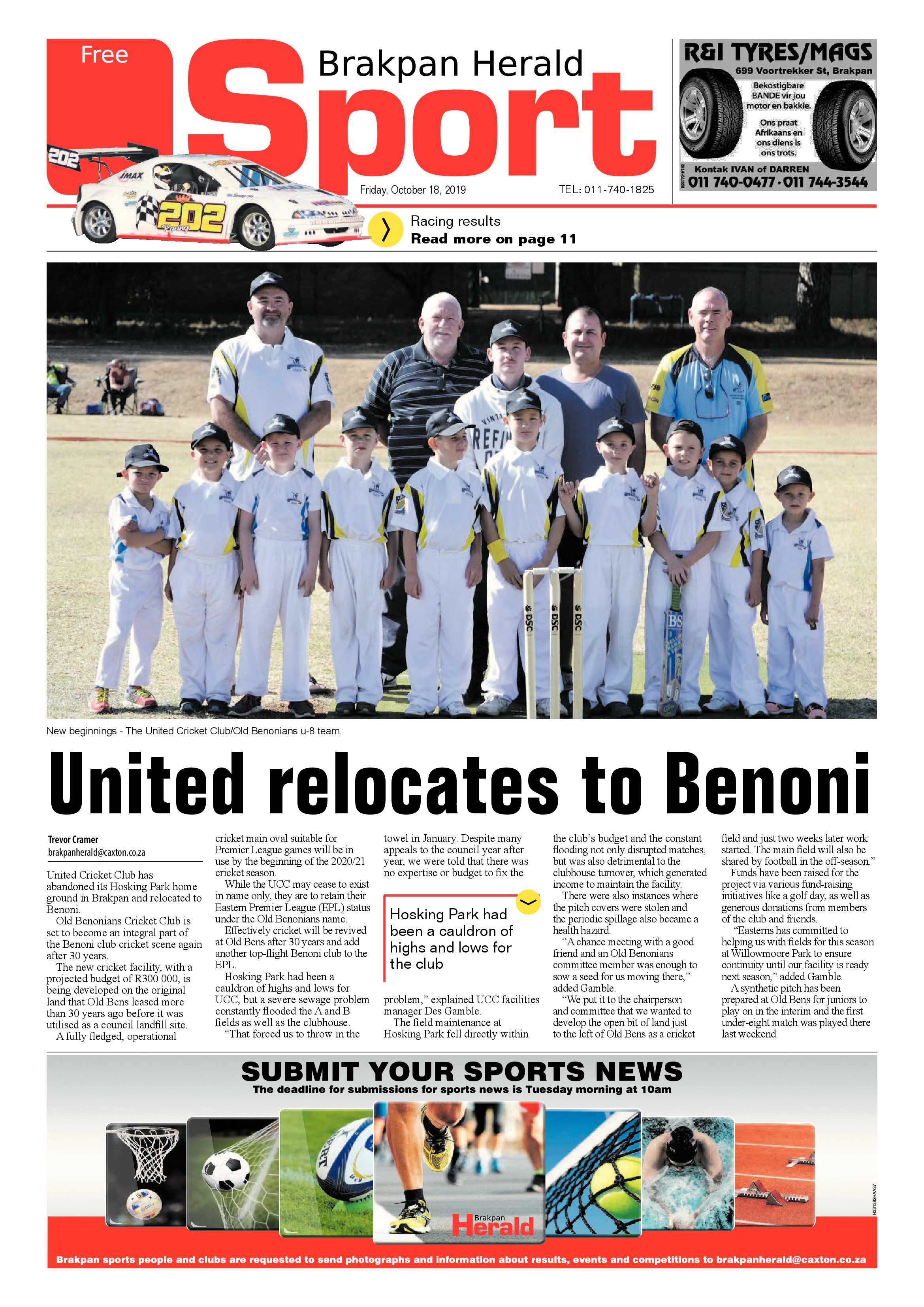 Brakpan Herald 18 October 2019 page 12