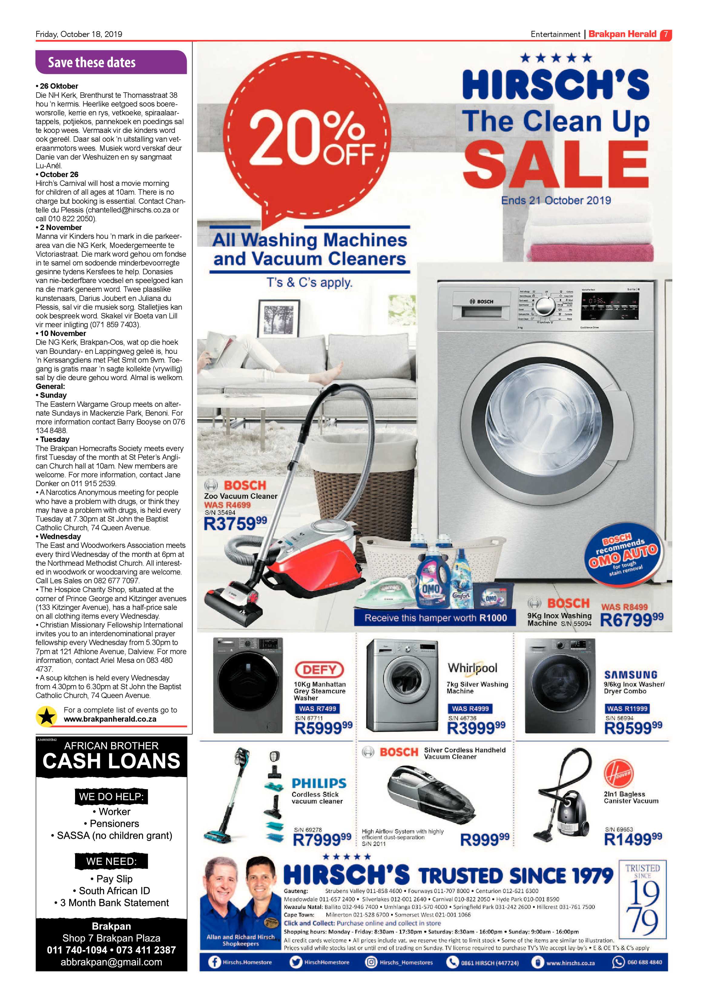 Brakpan Herald 18 October 2019 page 7