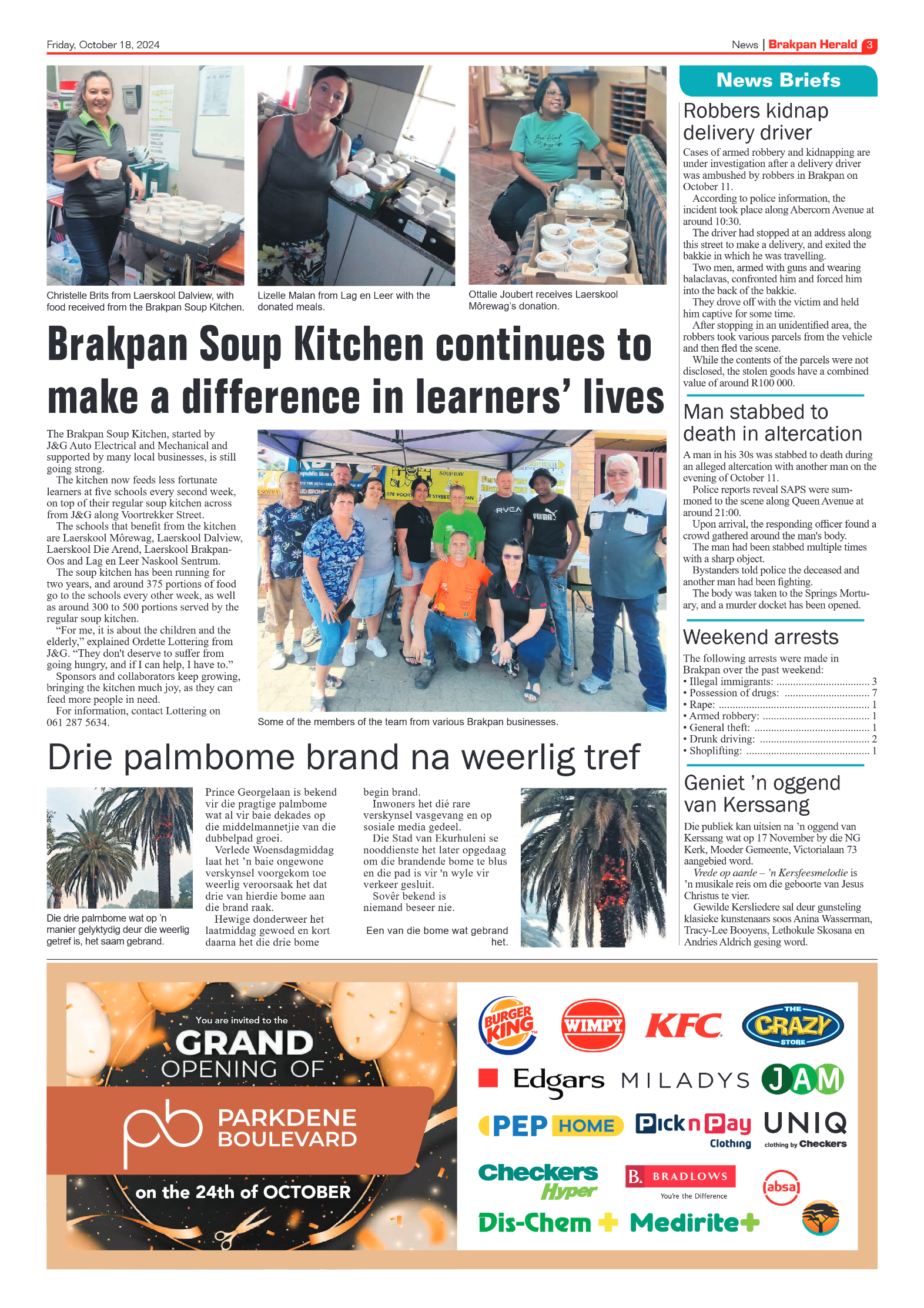 Brakpan Herald 18 October 2024 page 3
