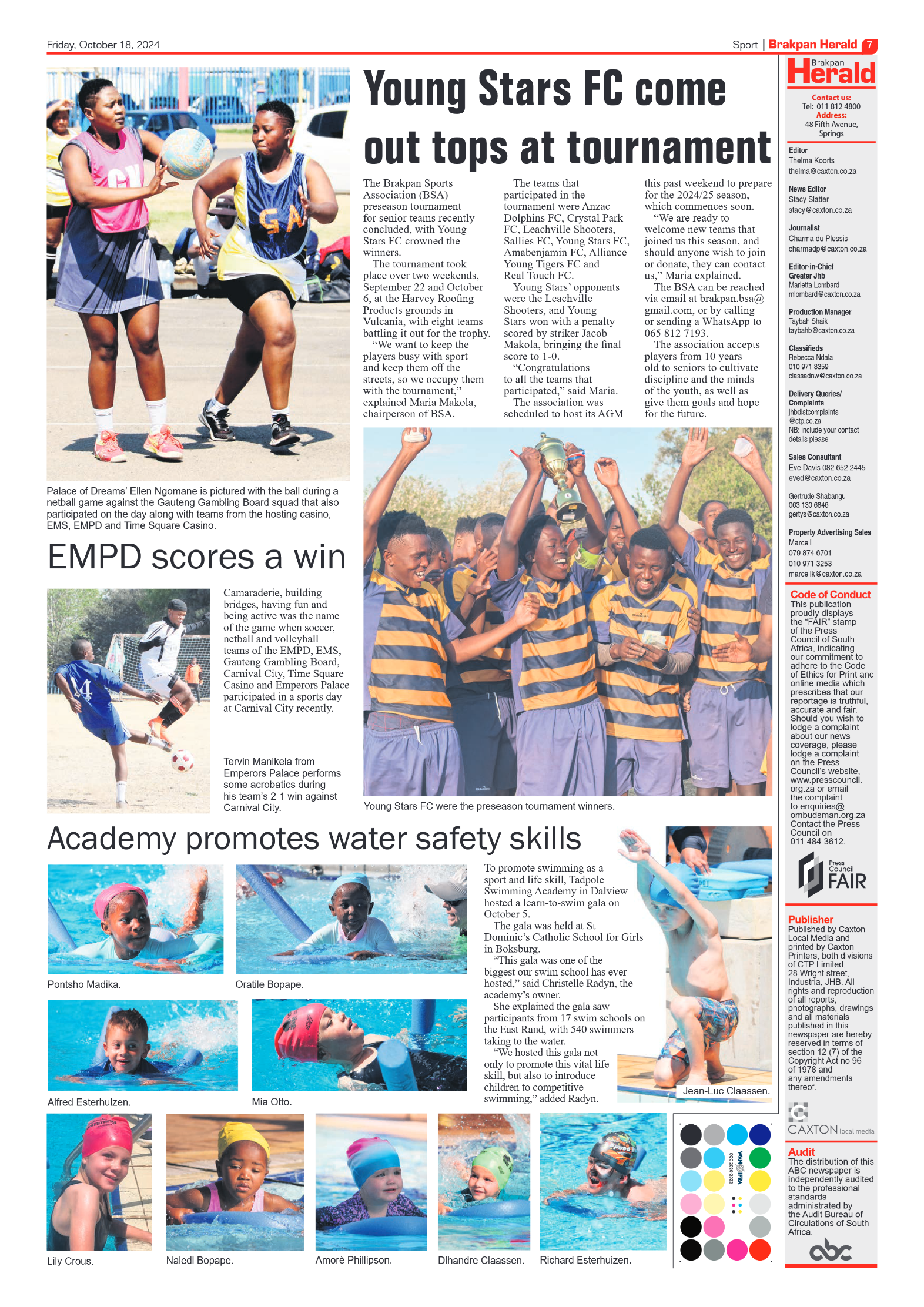 Brakpan Herald 18 October 2024 page 7