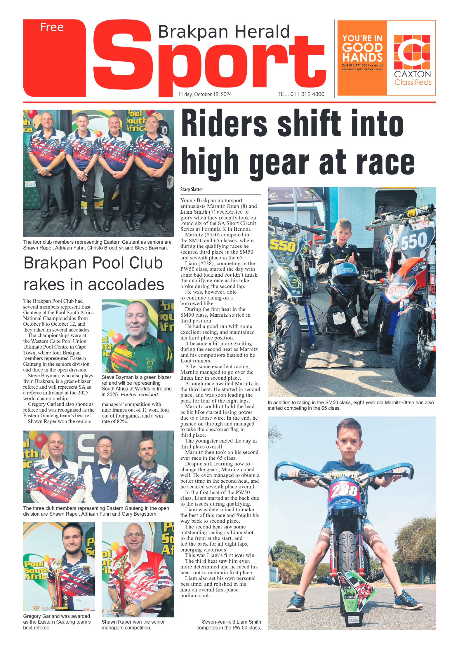 Brakpan Herald 18 October 2024 page 8