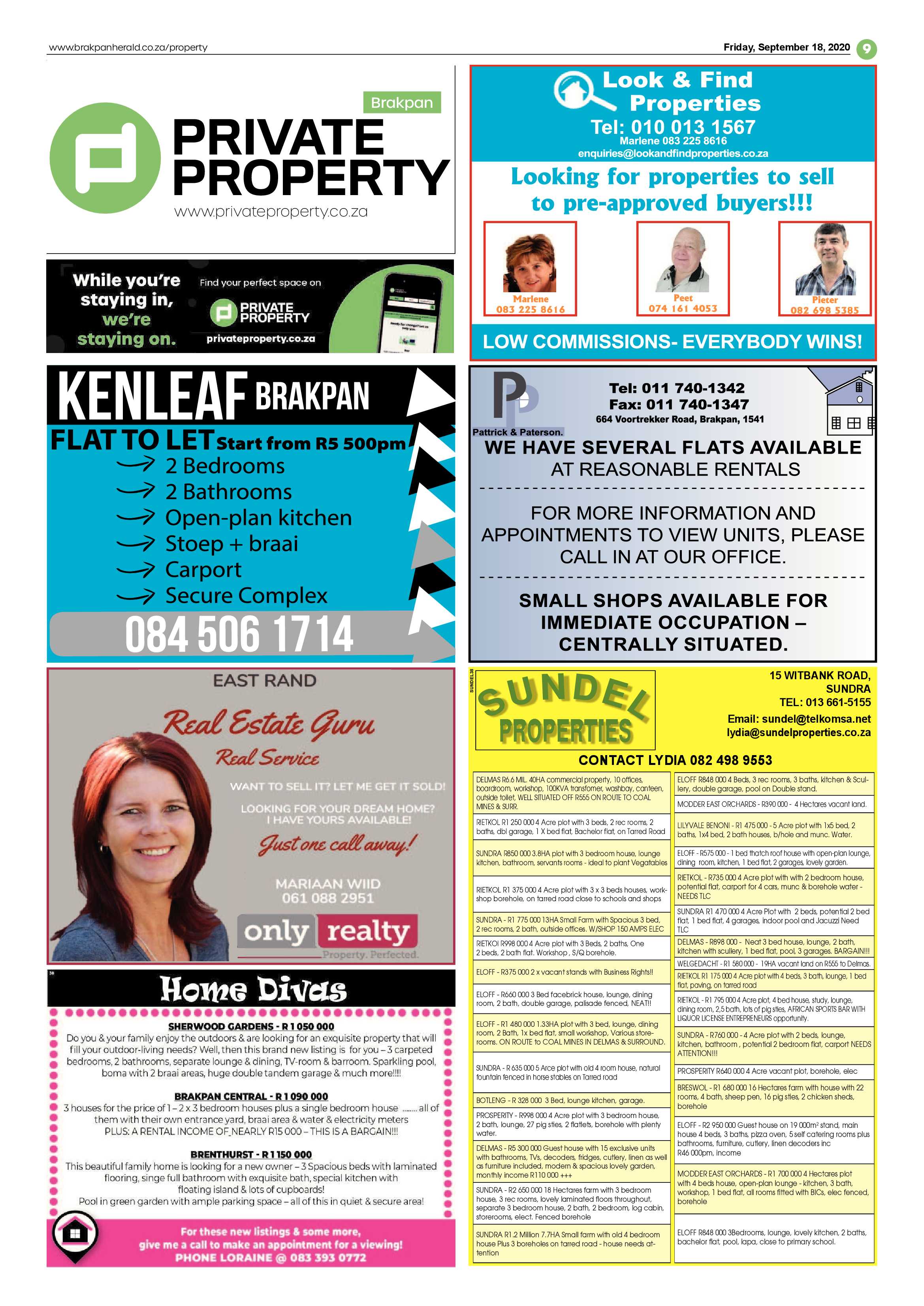 Brakpan Herald 18 September 2020 page 9