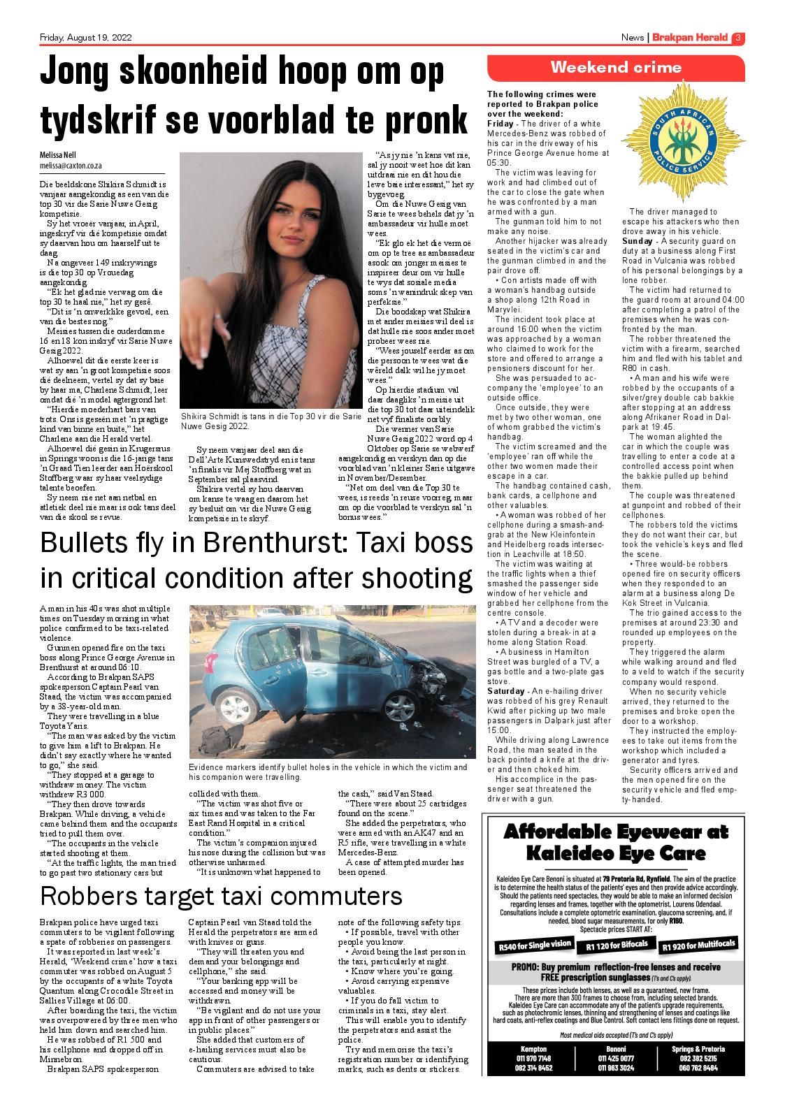 Brakpan Herald 19 Aug 2022 page 3