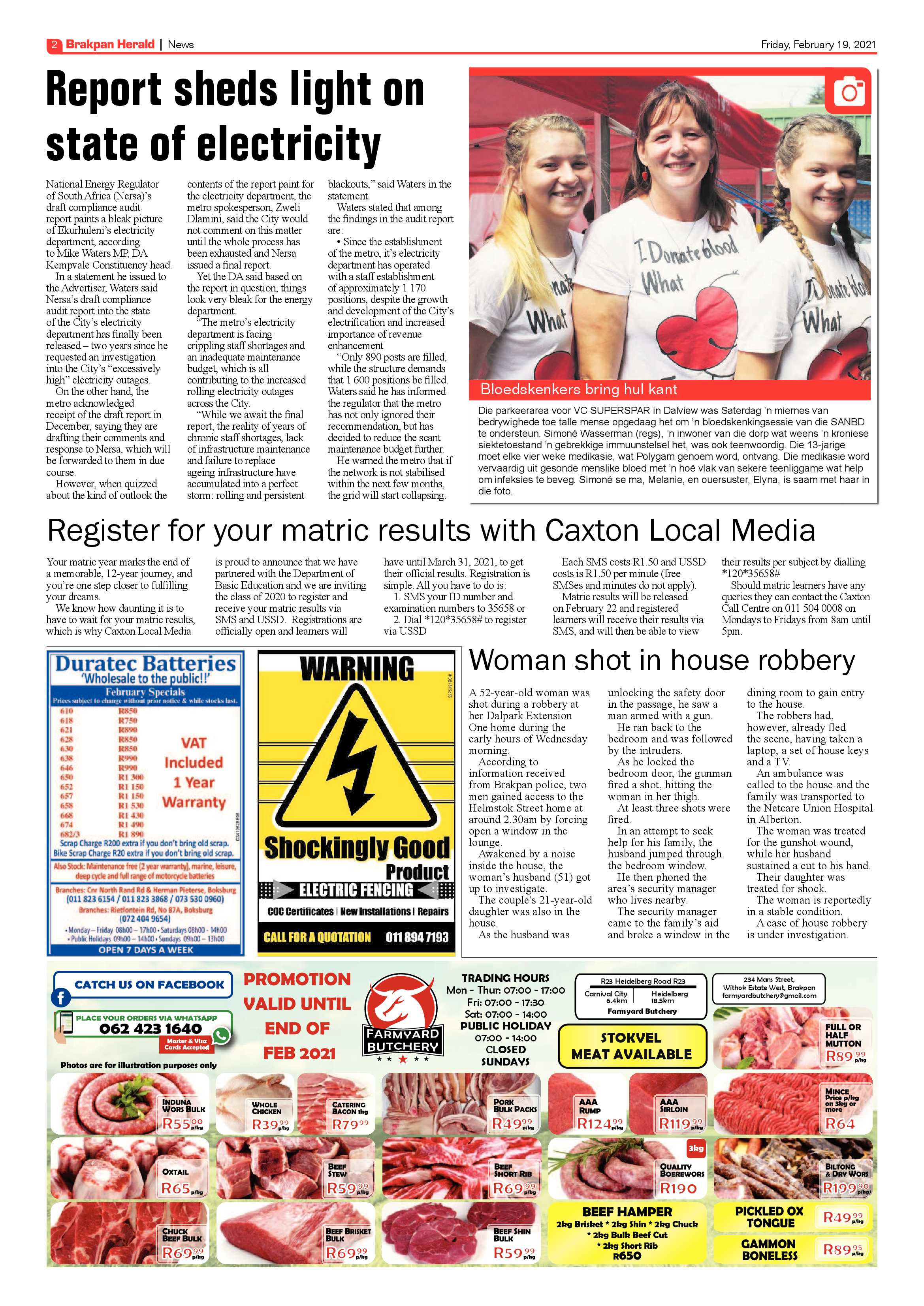 Brakpan Herald 19 February 2021 page 2