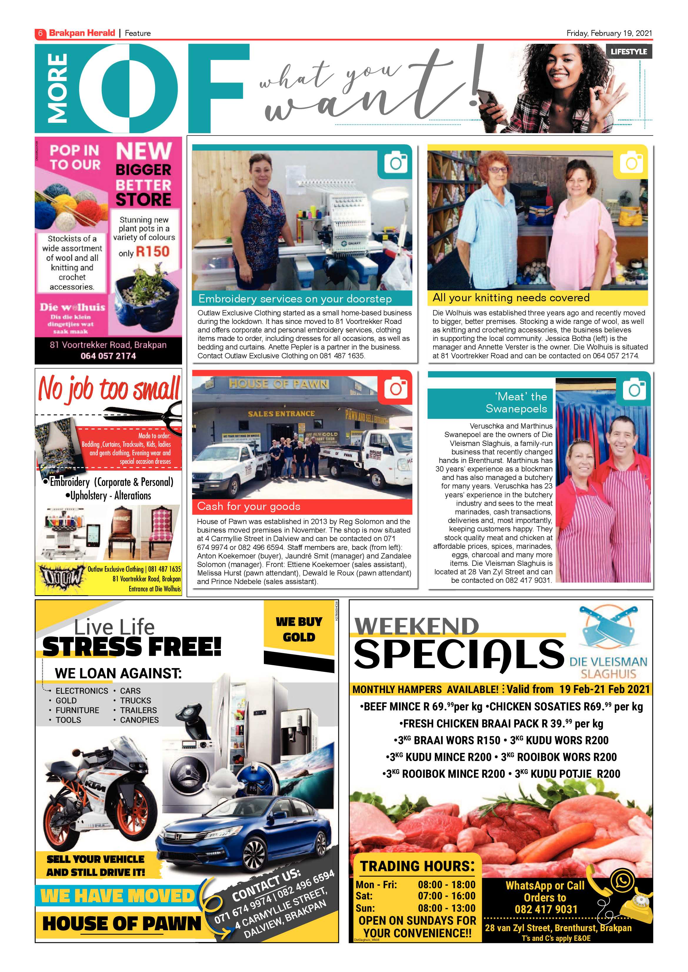 Brakpan Herald 19 February 2021 page 6