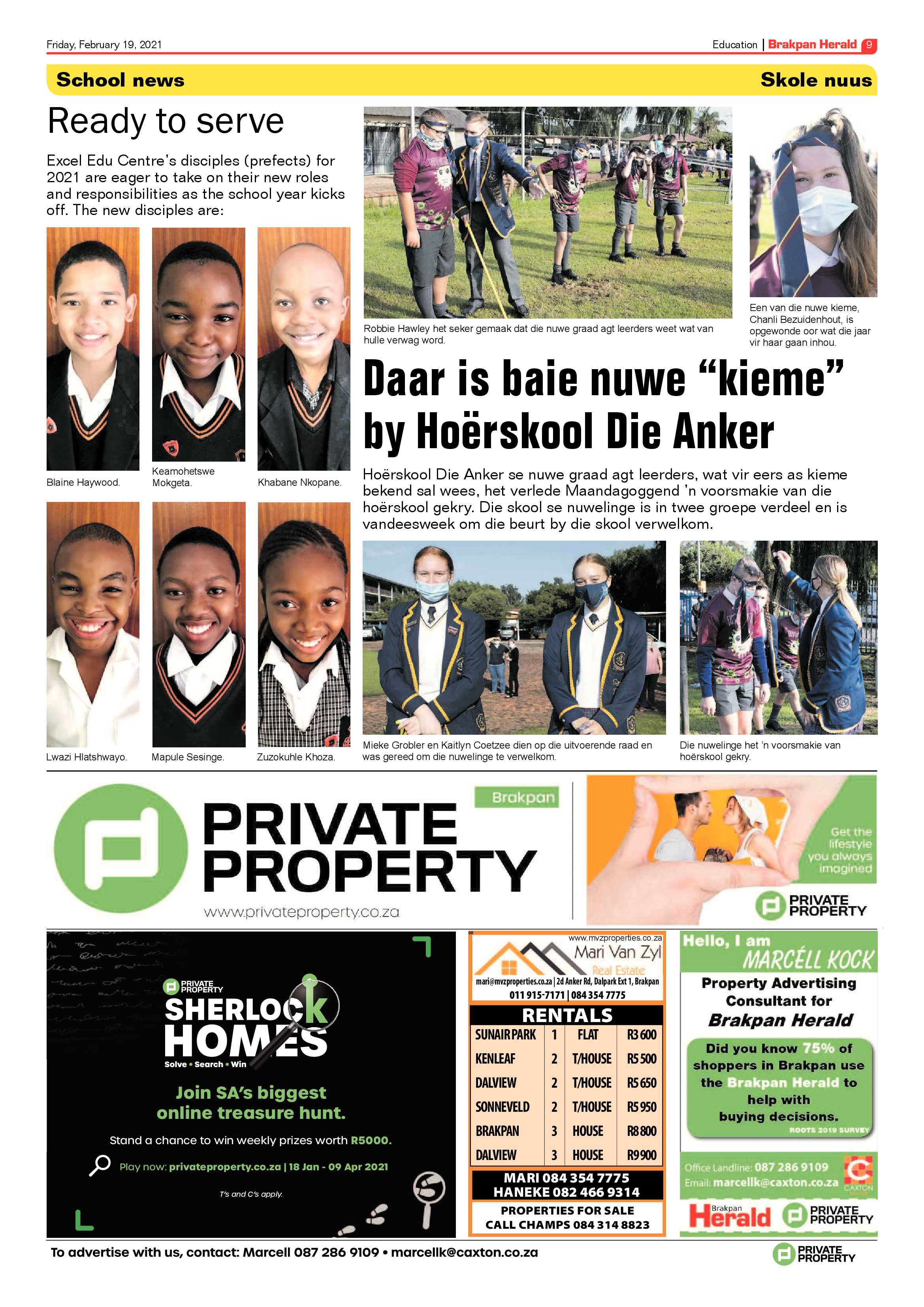 Brakpan Herald 19 February 2021 page 9