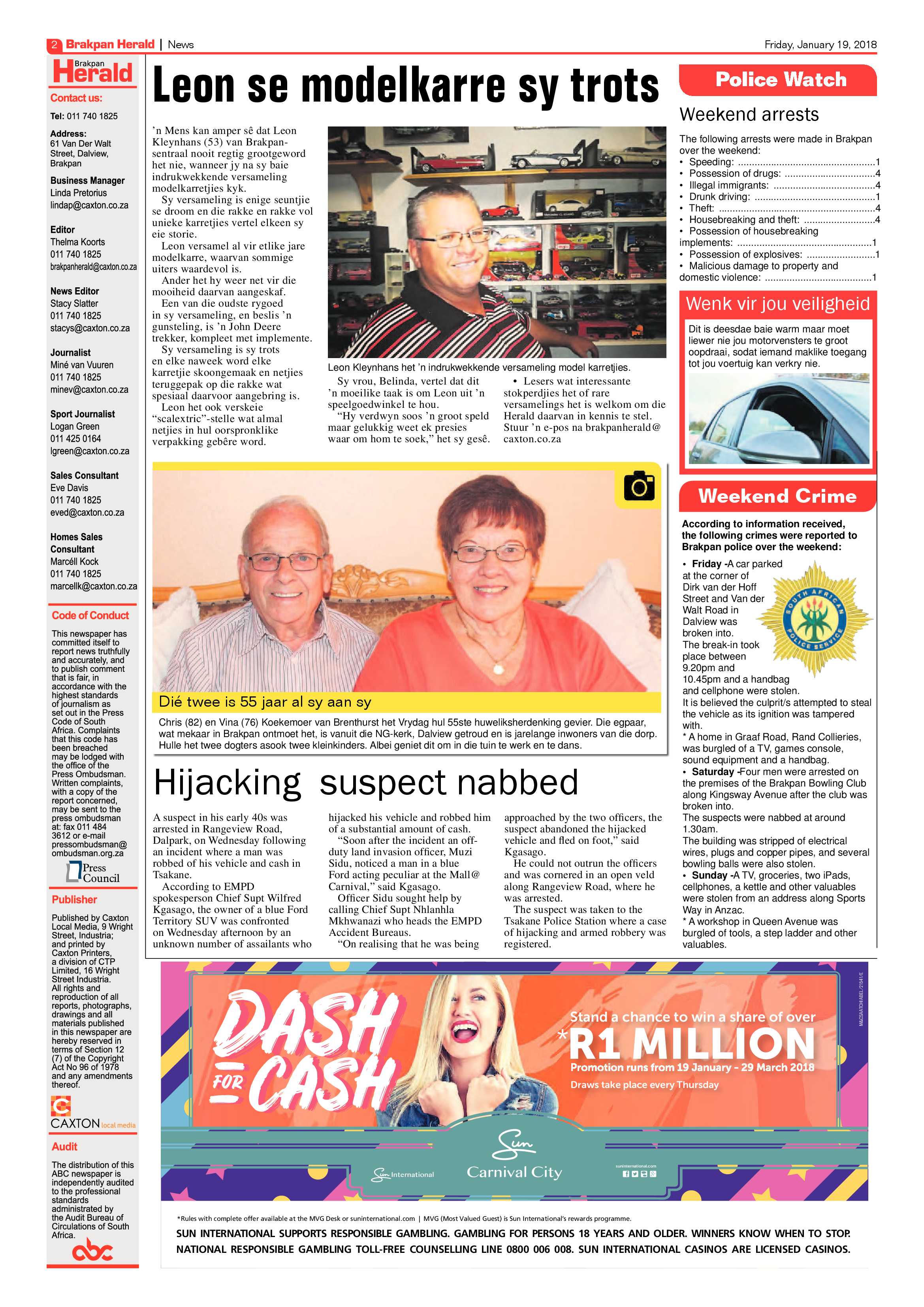 Brakpan Herald 19 January 2018 page 2
