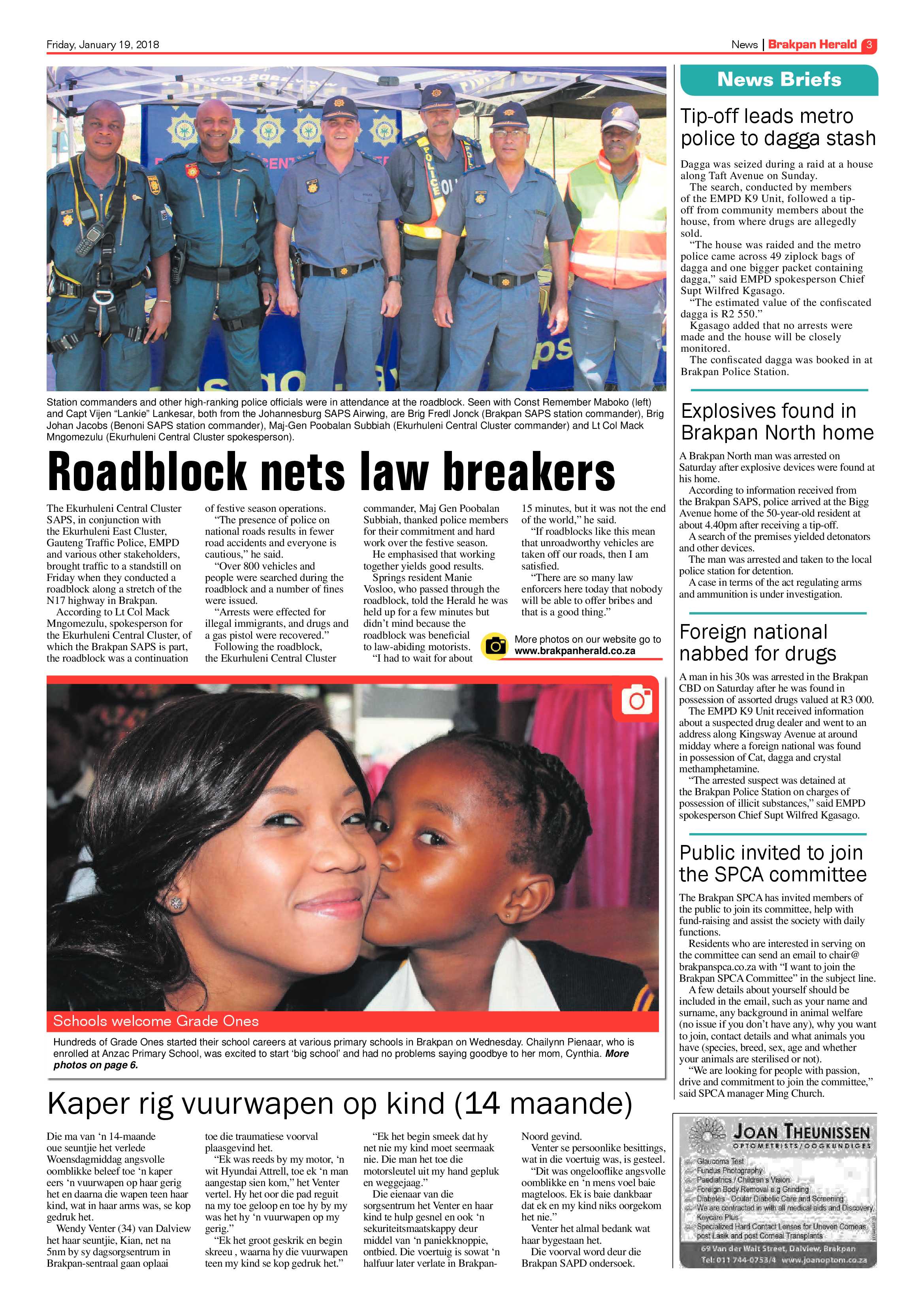 Brakpan Herald 19 January 2018 page 3