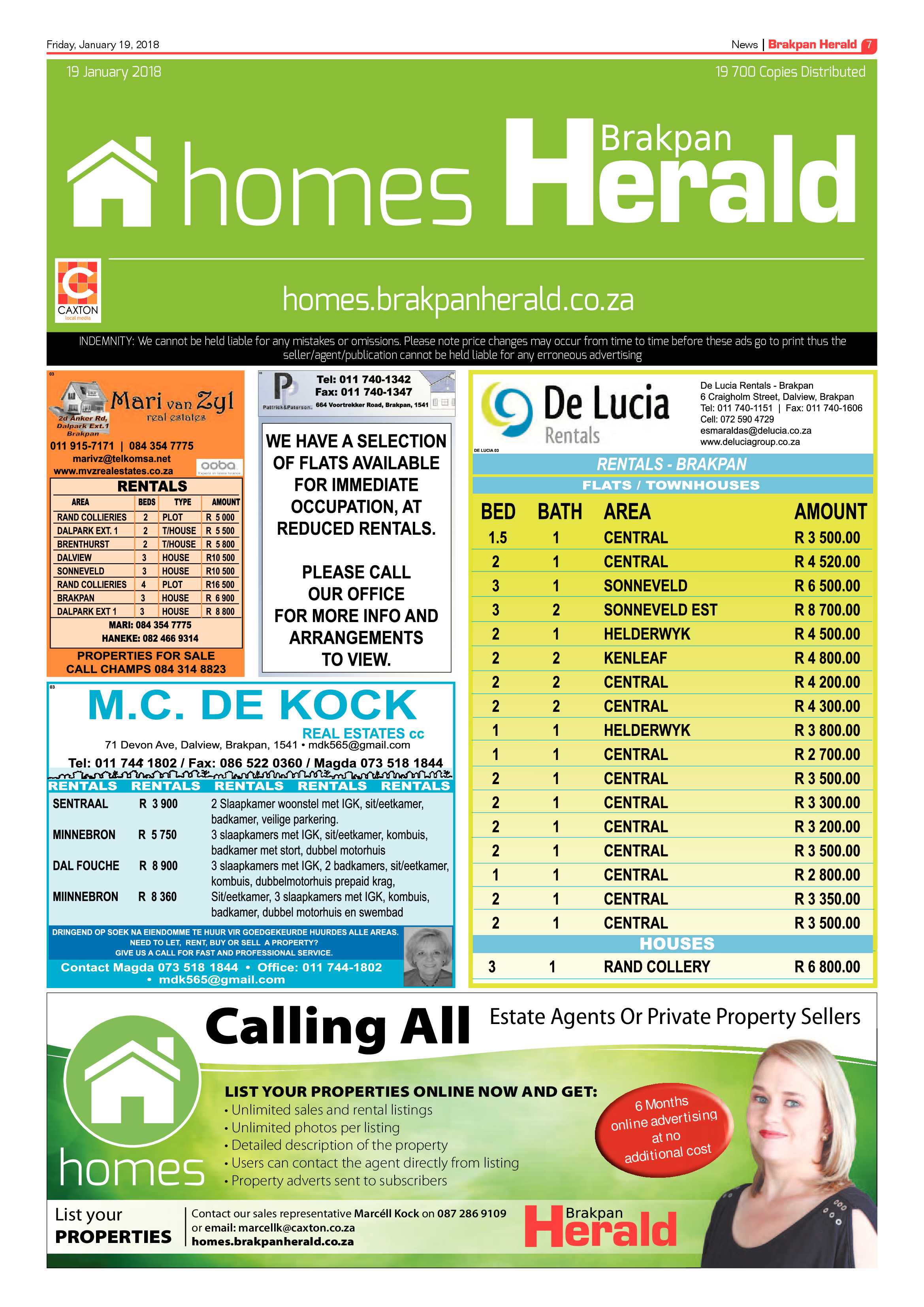 Brakpan Herald 19 January 2018 page 7