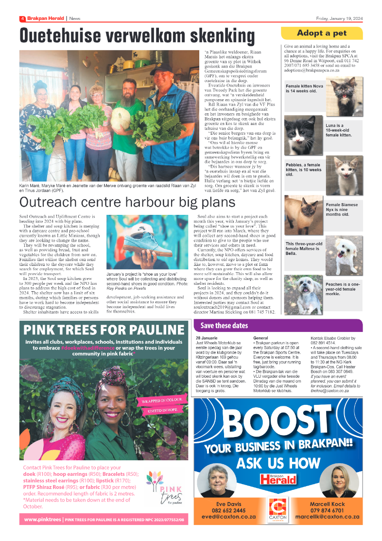 Brakpan Herald 19 January 2024 page 4