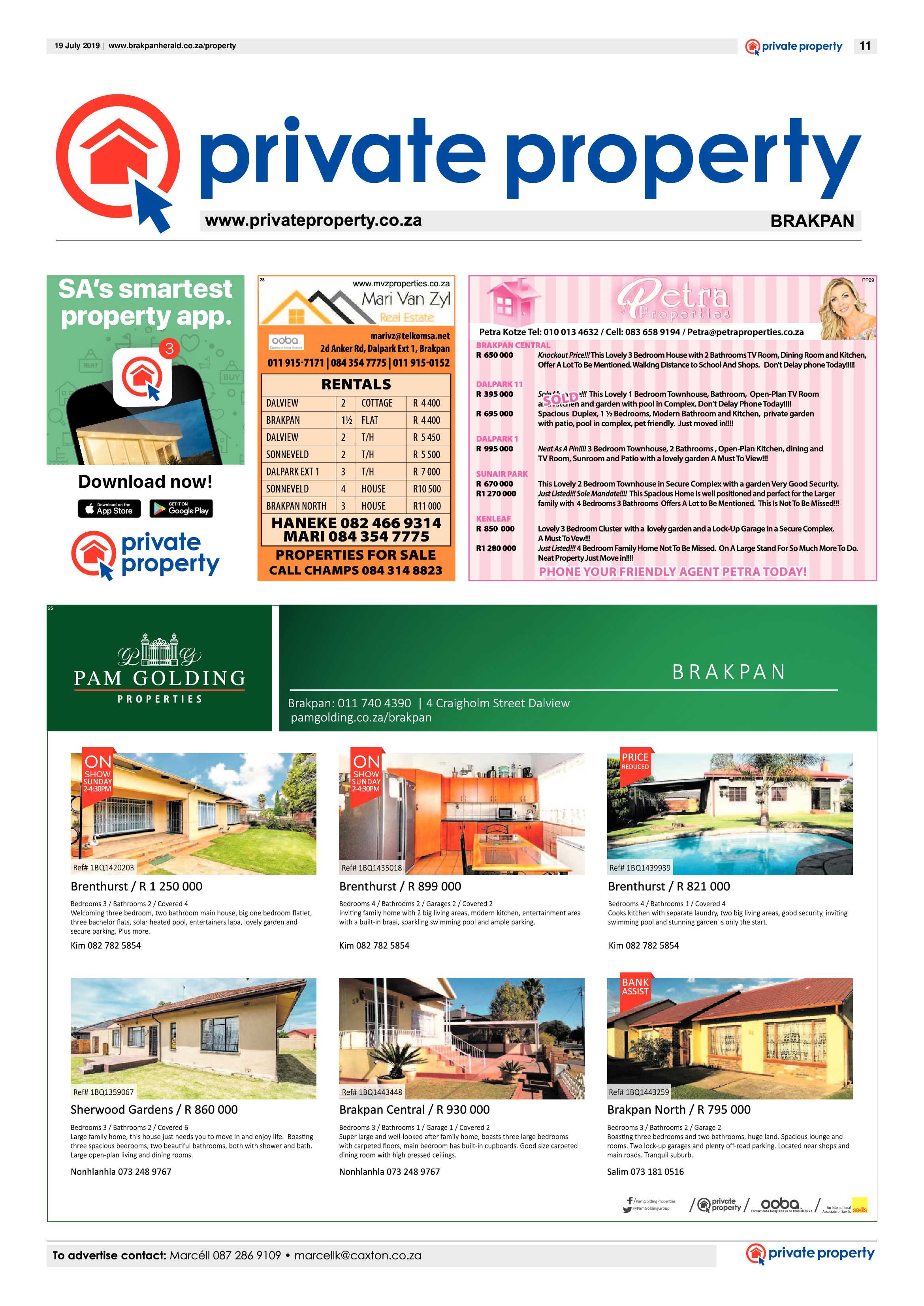 Brakpan Herald 19 July 2019 page 11