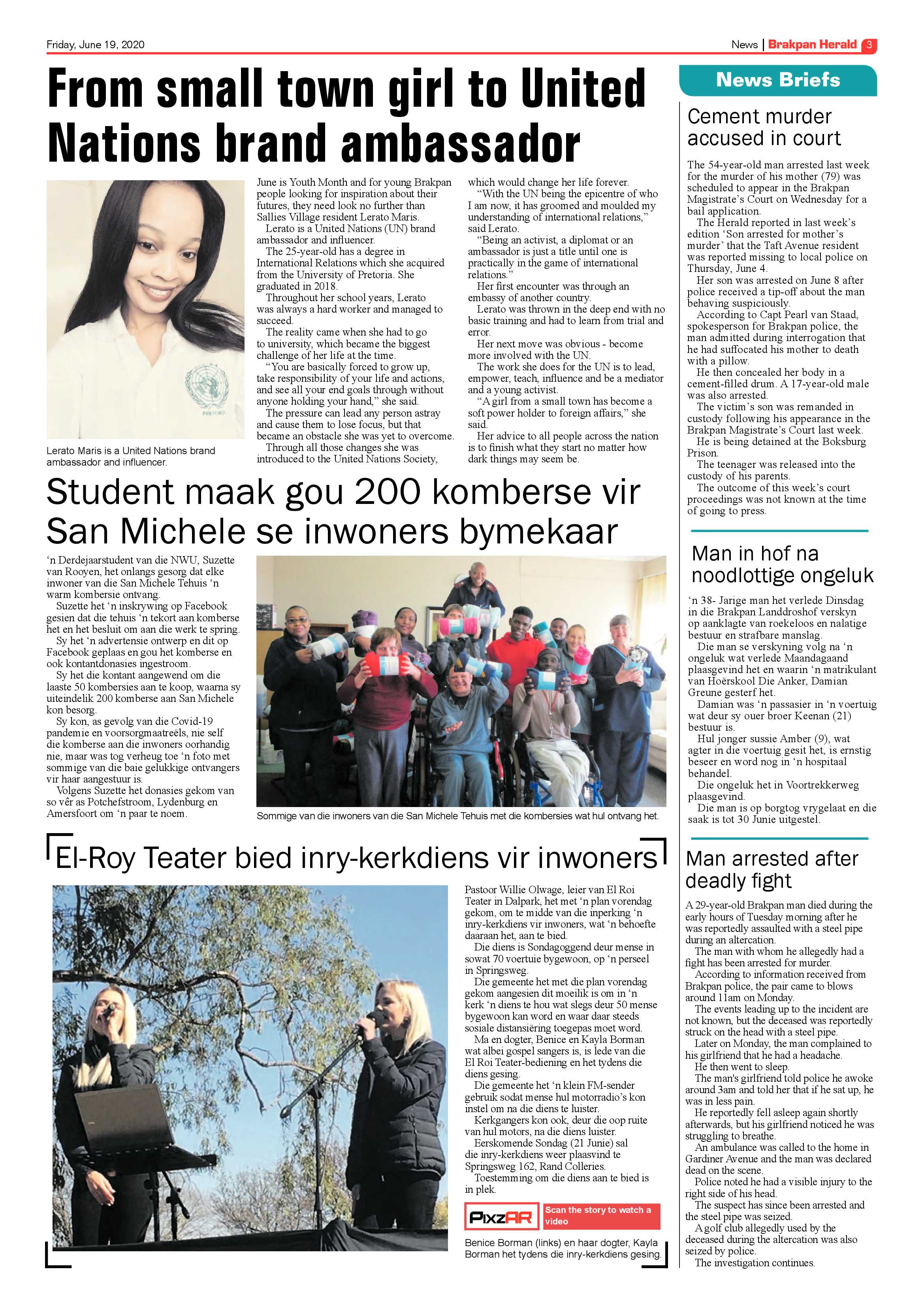 Brakpan Herald 19 June 2020 page 3