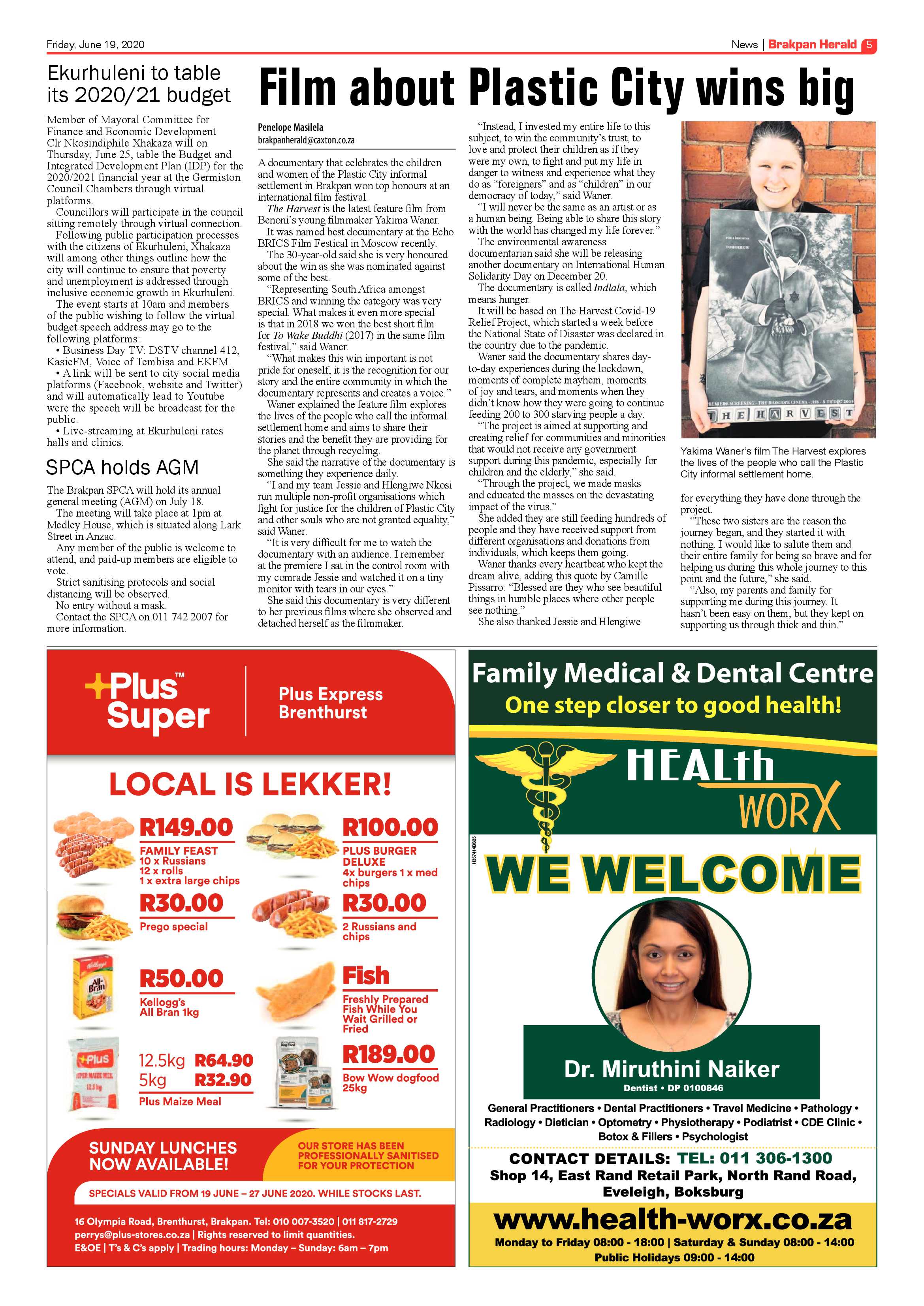 Brakpan Herald 19 June 2020 page 5