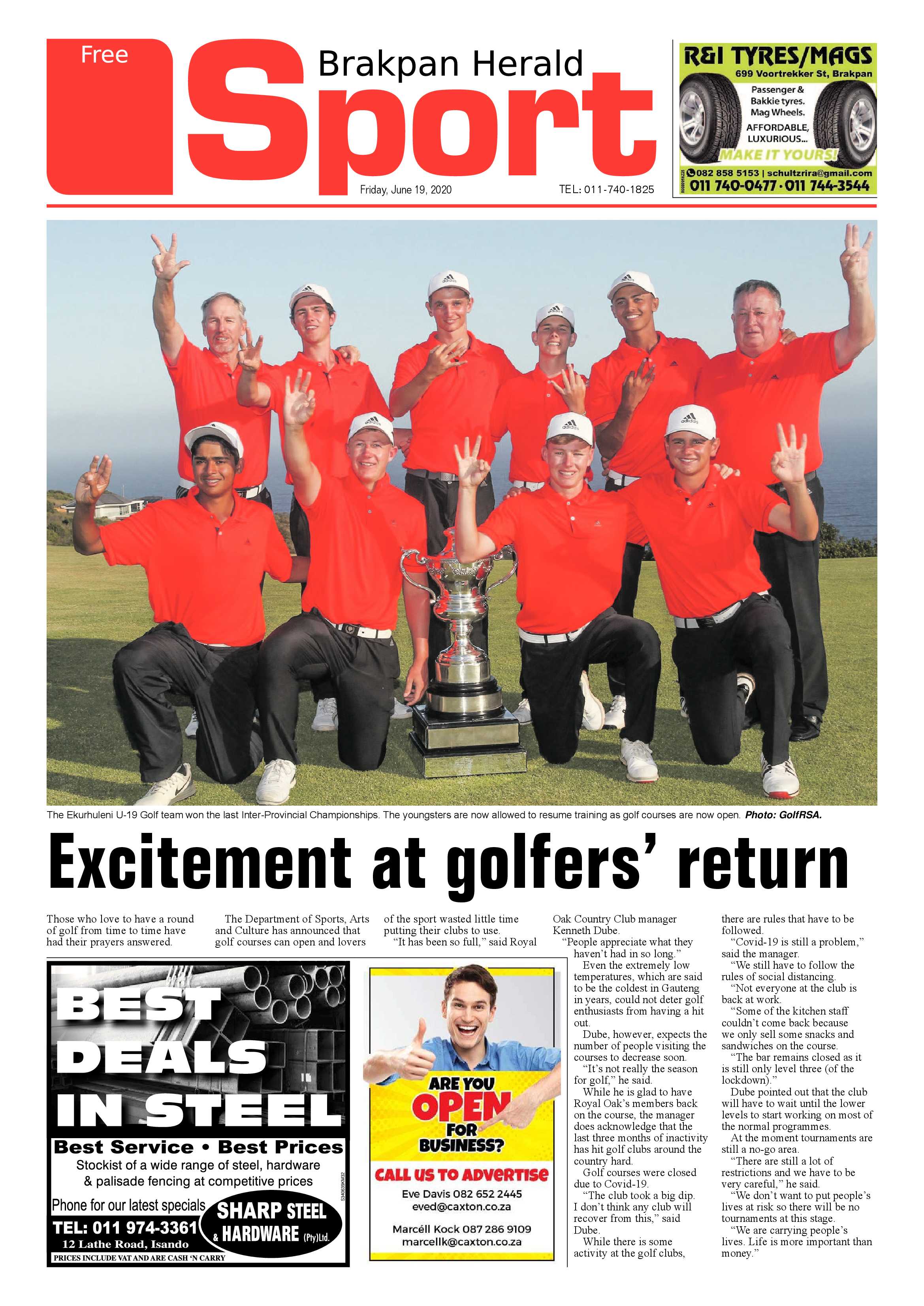 Brakpan Herald 19 June 2020 page 8