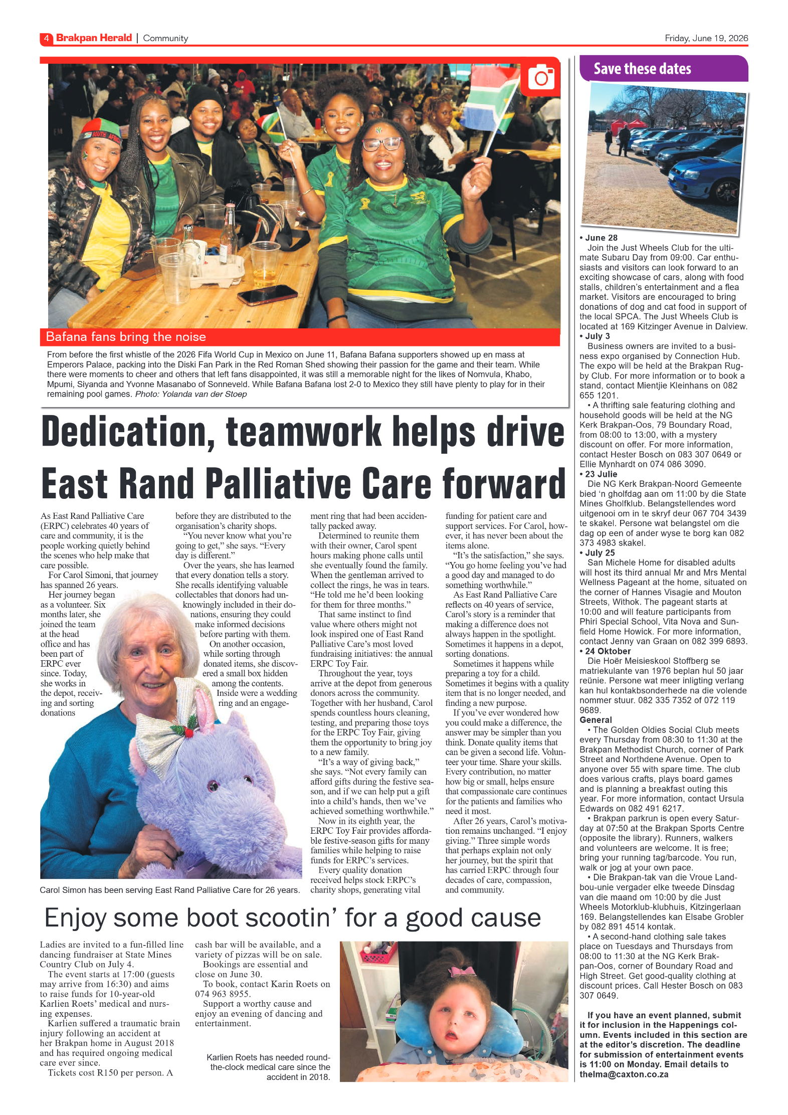 Brakpan Herald 19 June 2026 page 4