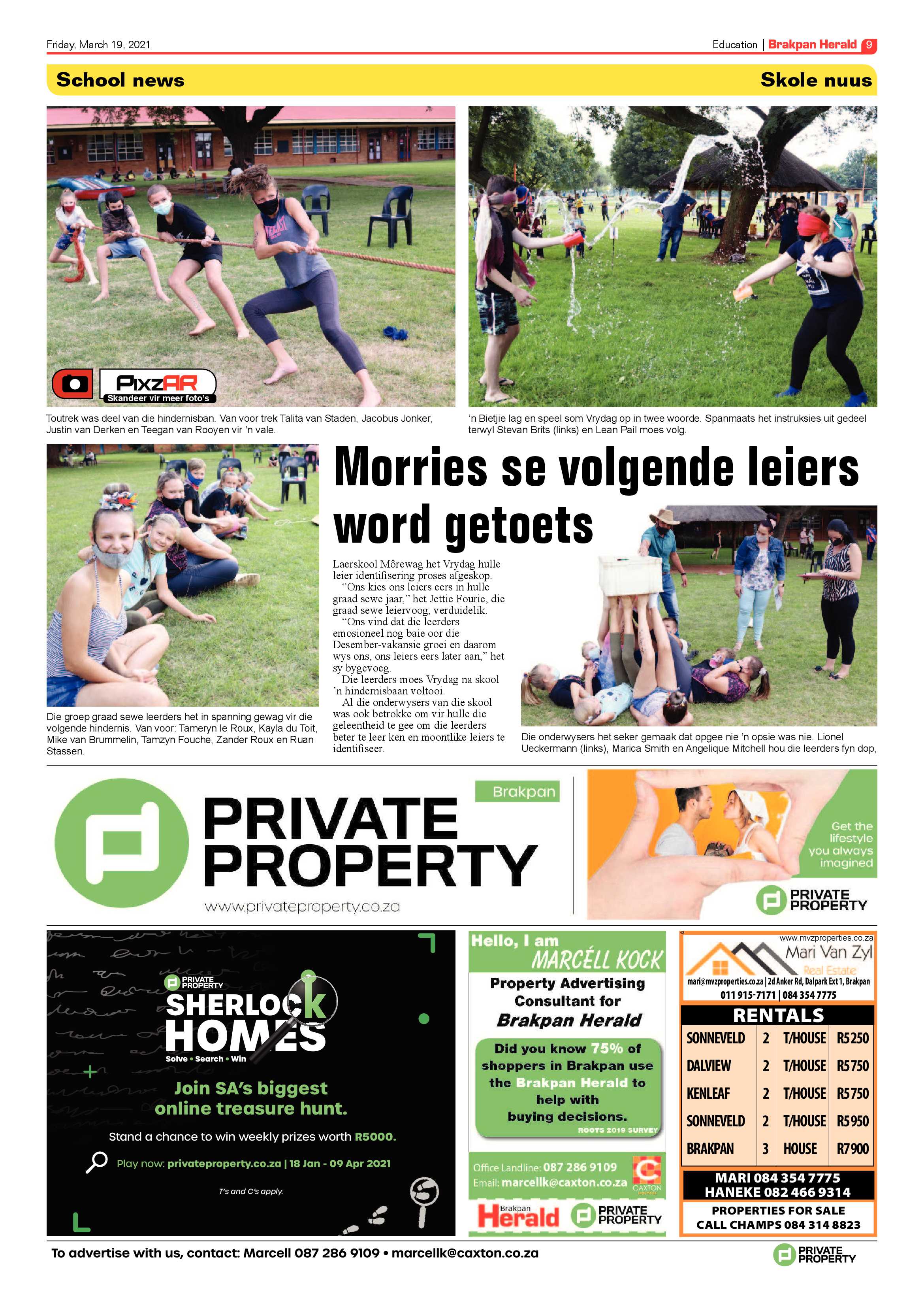 Brakpan Herald 19 March 2021 page 9