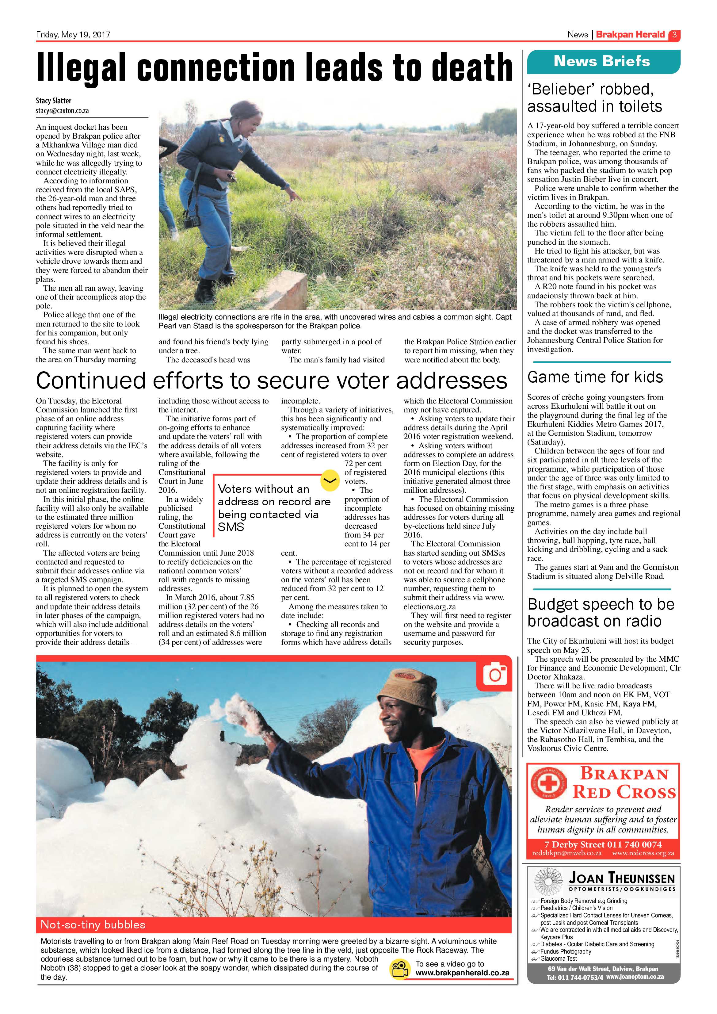 Brakpan Herald 19 May 2017 page 3