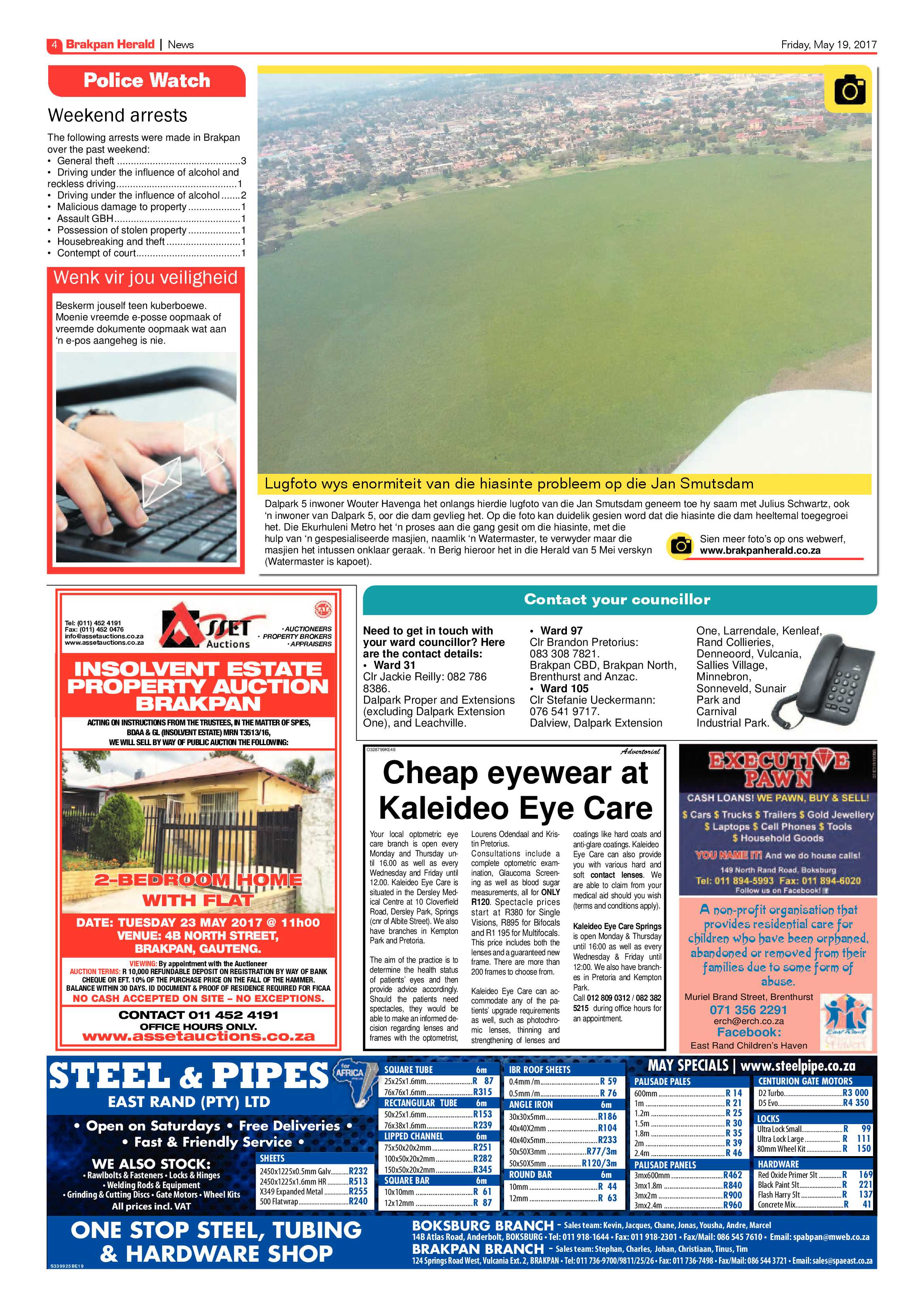 Brakpan Herald 19 May 2017 page 4