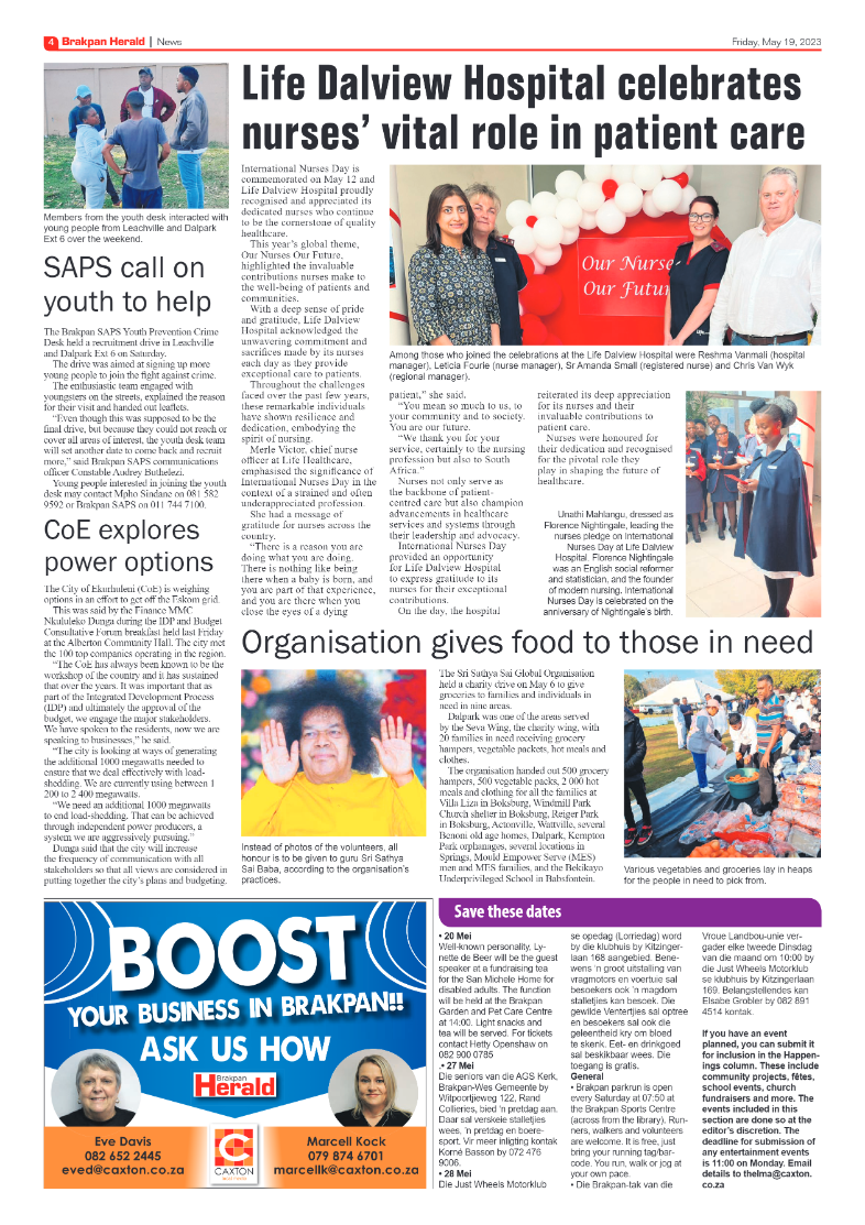 Brakpan Herald 19 May 2022 page 4