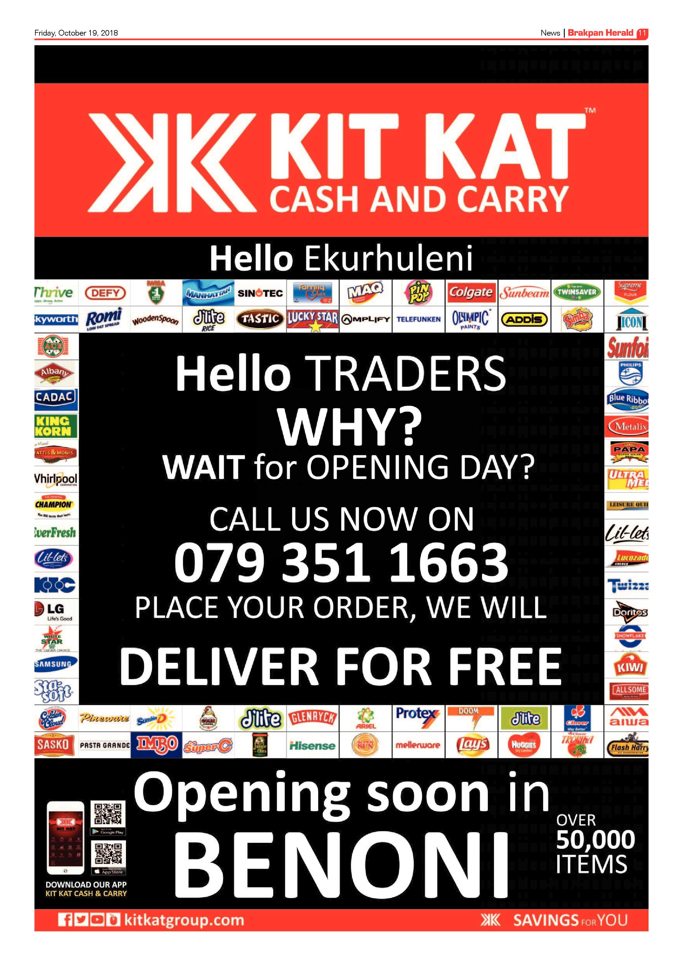 Brakpan Herald 19 October 2018 page 11