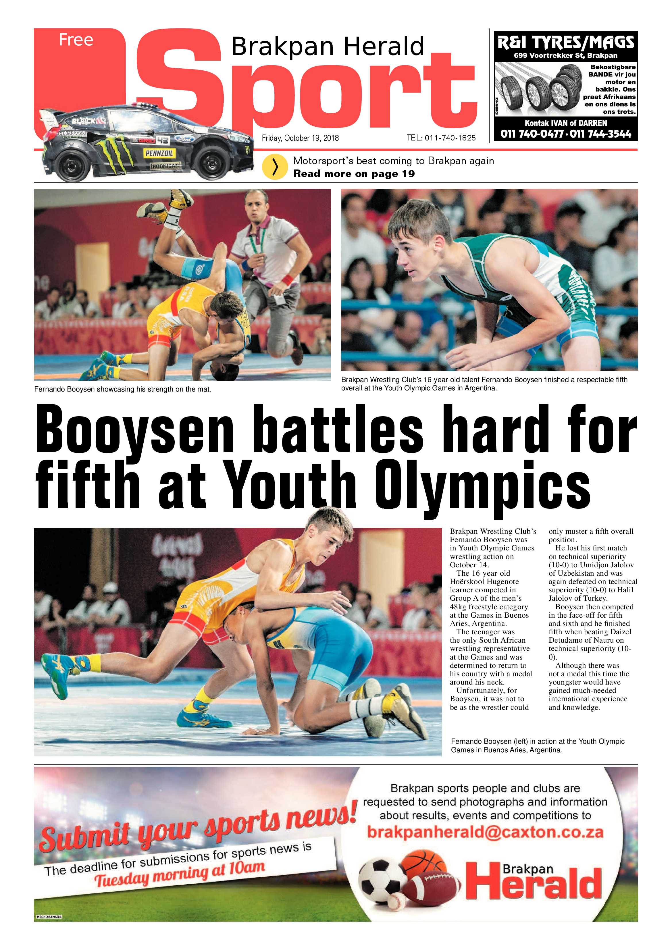 Brakpan Herald 19 October 2018 page 20
