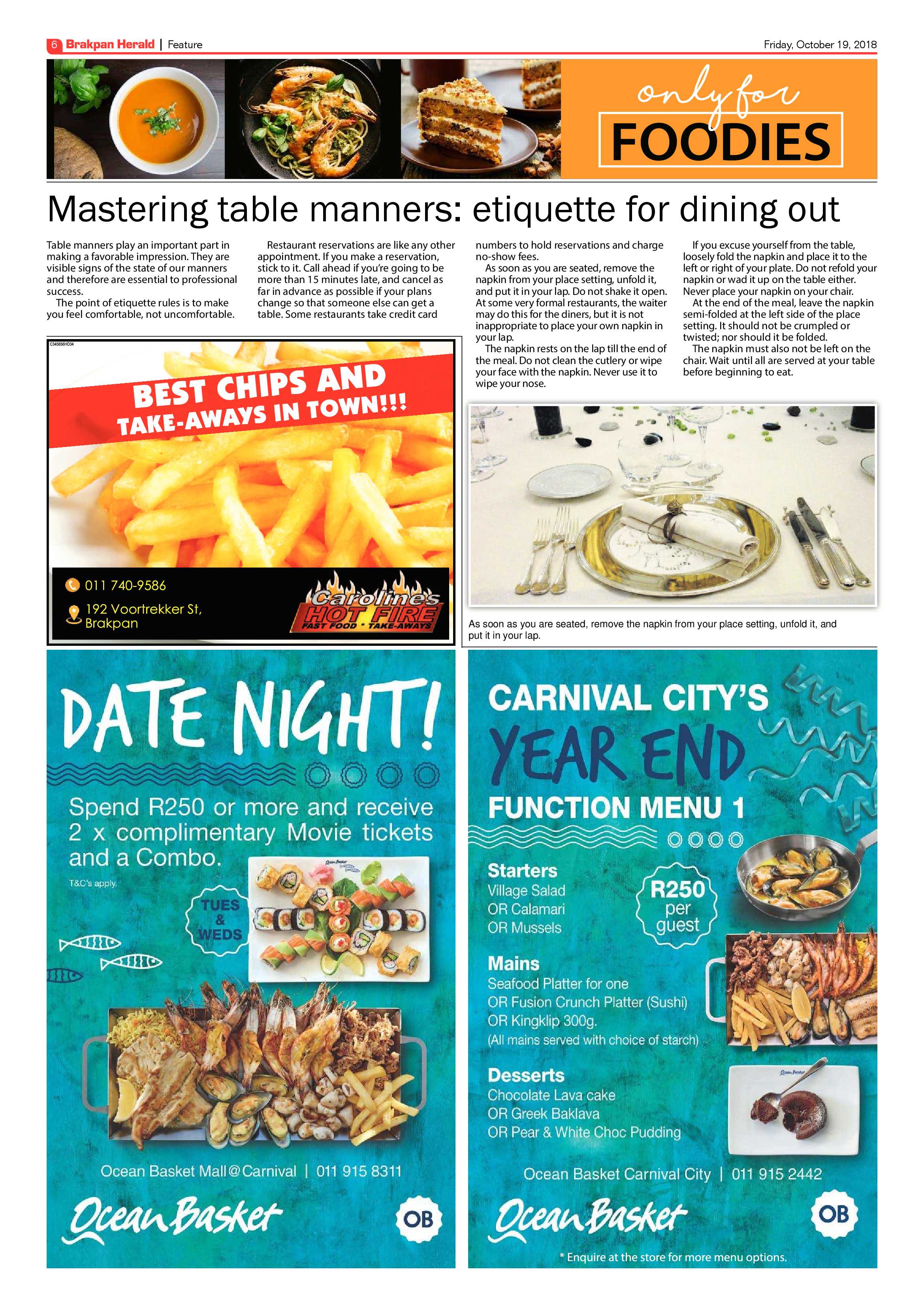 Brakpan Herald 19 October 2018 page 6