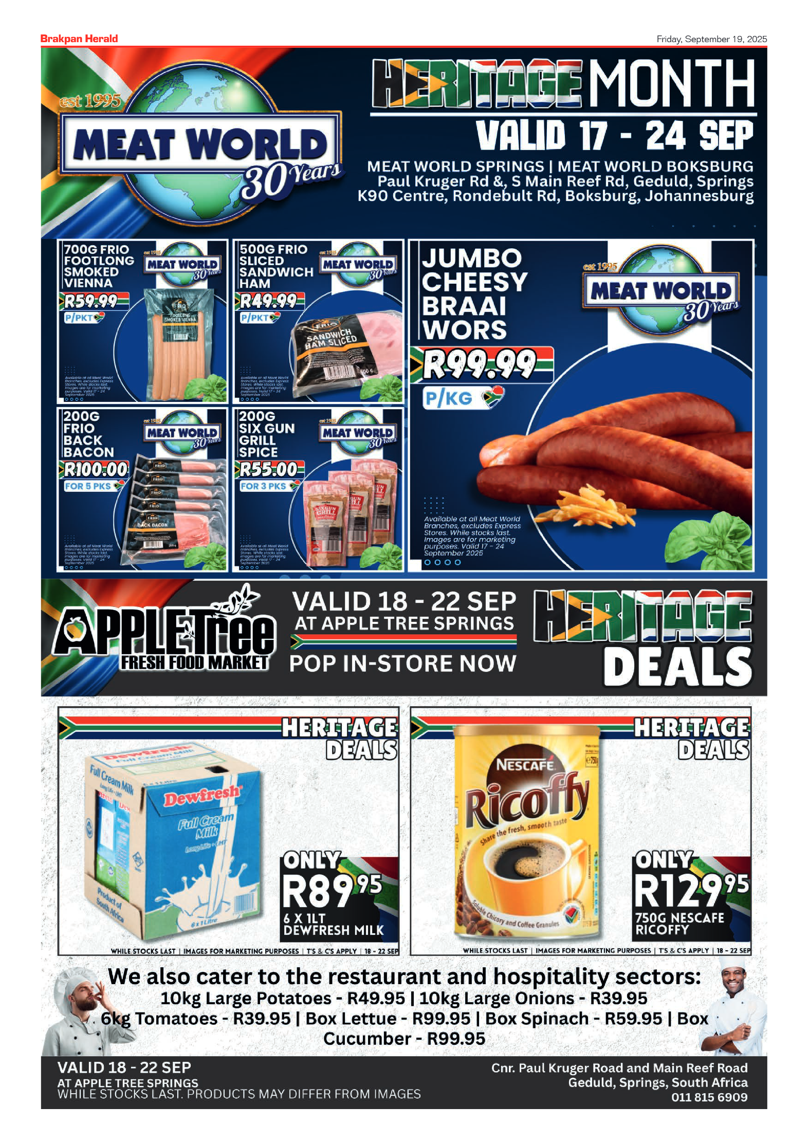 Brakpan Herald 19 September 2025 page 12
