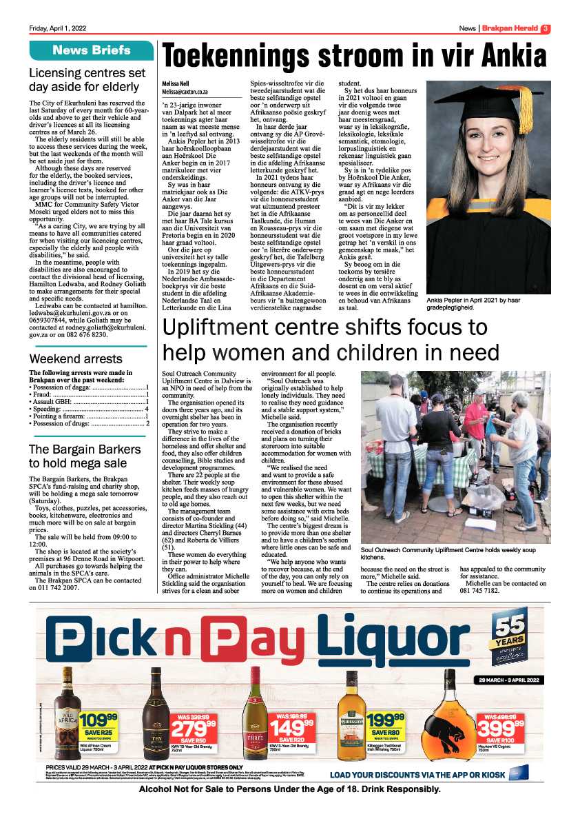 Brakpan Herald 1 April 2022 page 3