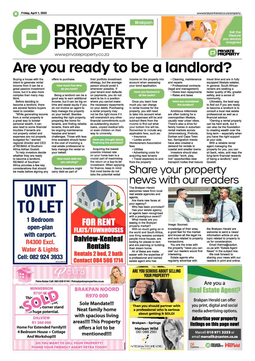 Brakpan Herald 1 April 2022 page 8