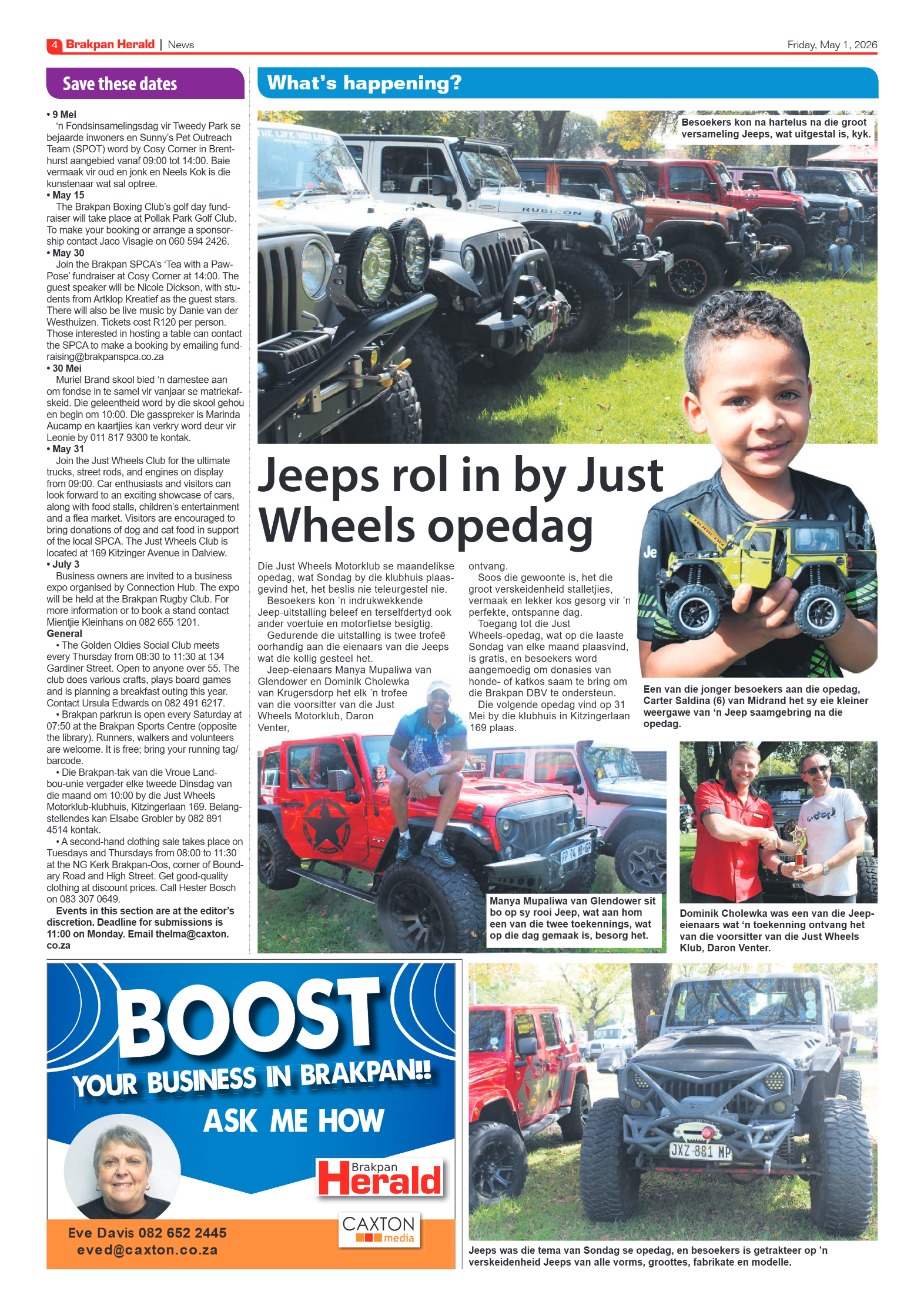 Brakpan Herald 1 May 2026 page 4