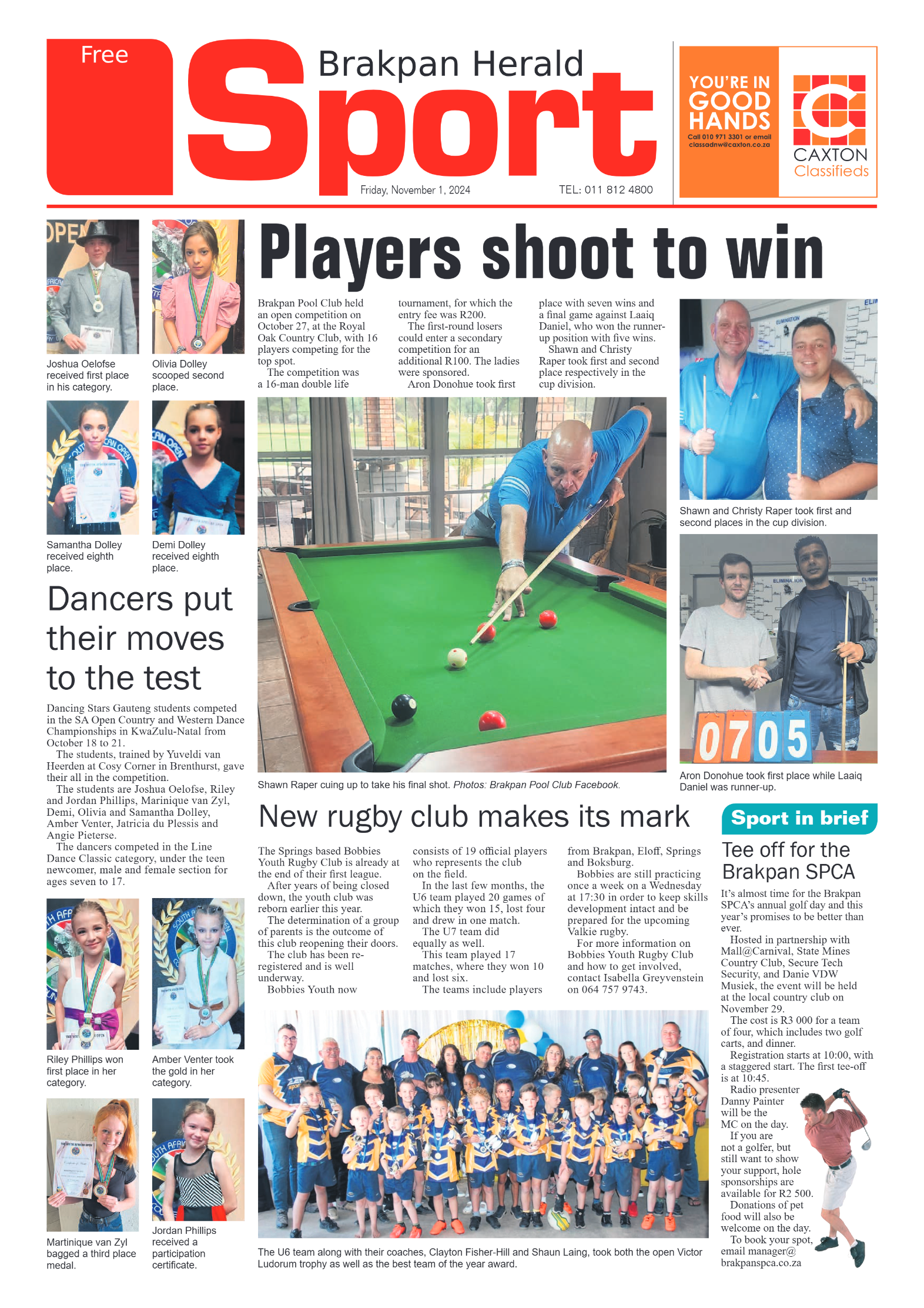 Brakpan Herald 1 November 2024 page 8