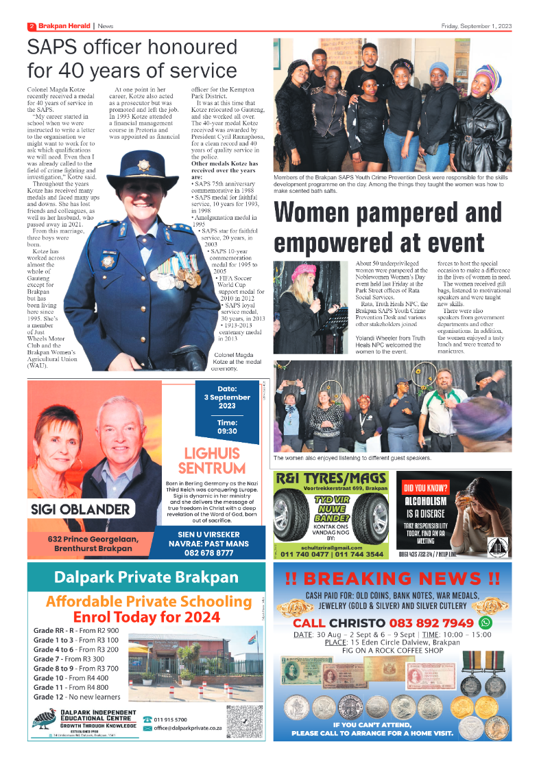Brakpan Herald 1 September 2022 page 2