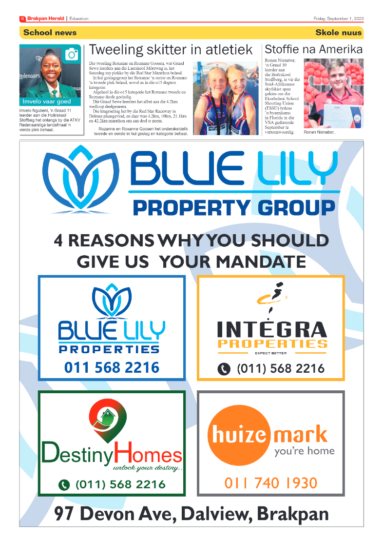 Brakpan Herald 1 September 2022 page 6