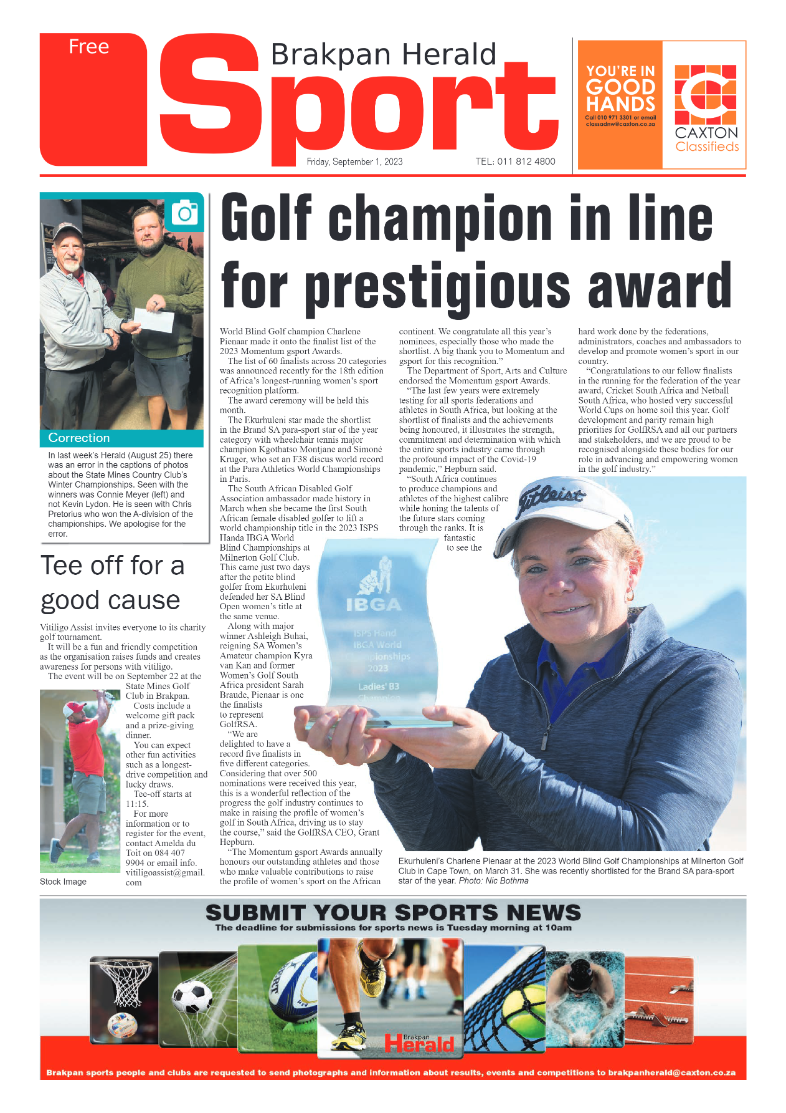 Brakpan Herald 1 September 2022 page 8