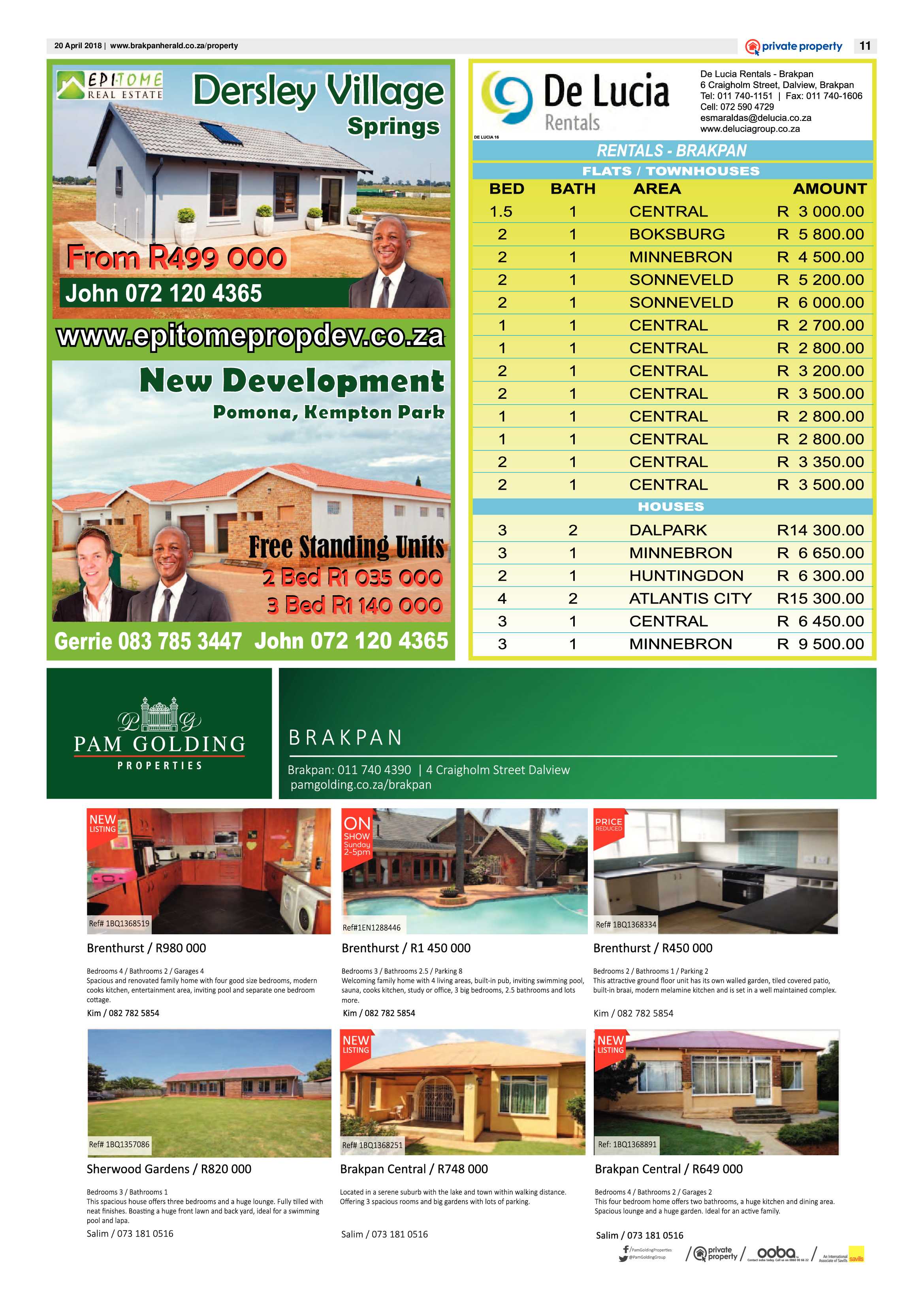 Brakpan Herald 20 April 2018 page 11