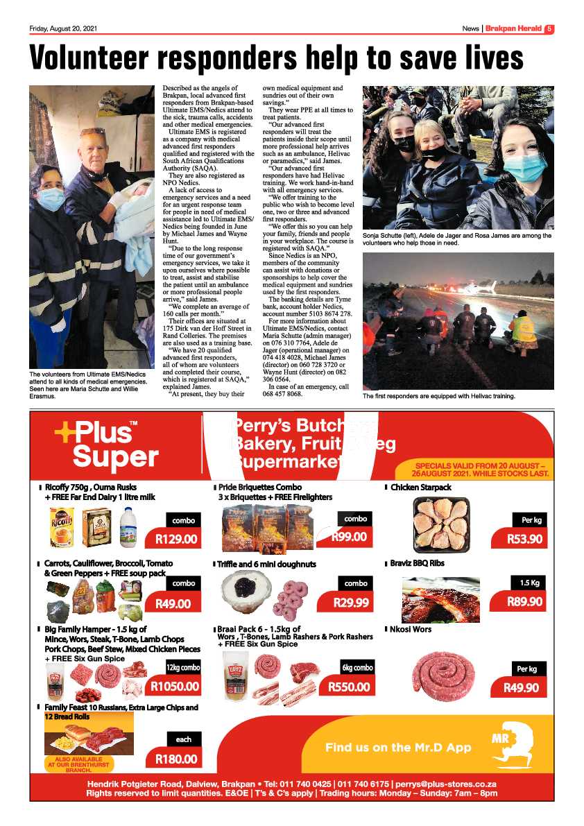 Brakpan Herald 20 August 2021 page 5