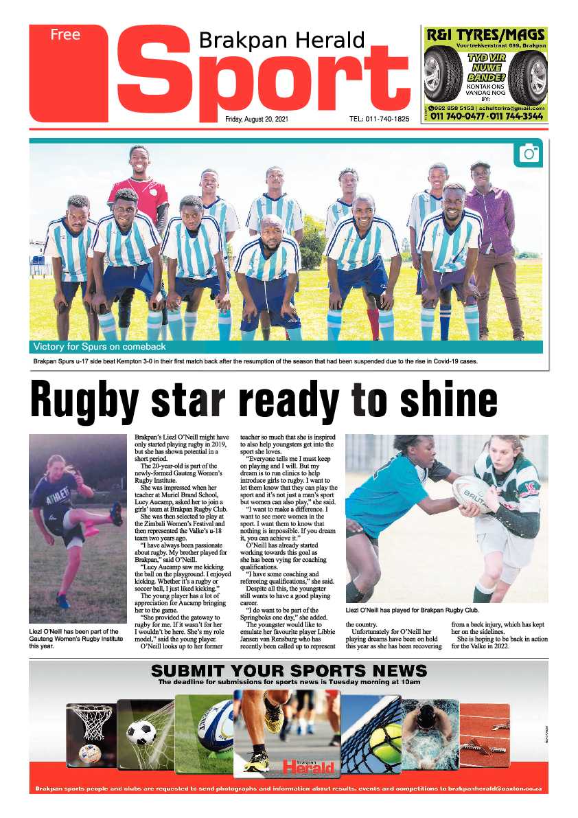 Brakpan Herald 20 August 2021 page 8