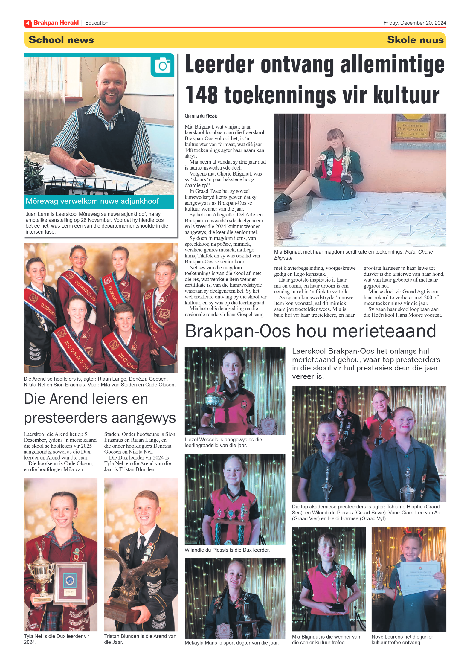 Brakpan Herald 20 December 2024 page 4