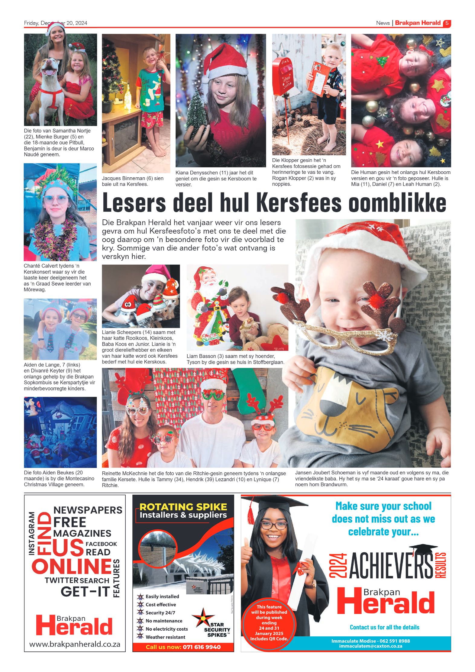 Brakpan Herald 20 December 2024 page 5