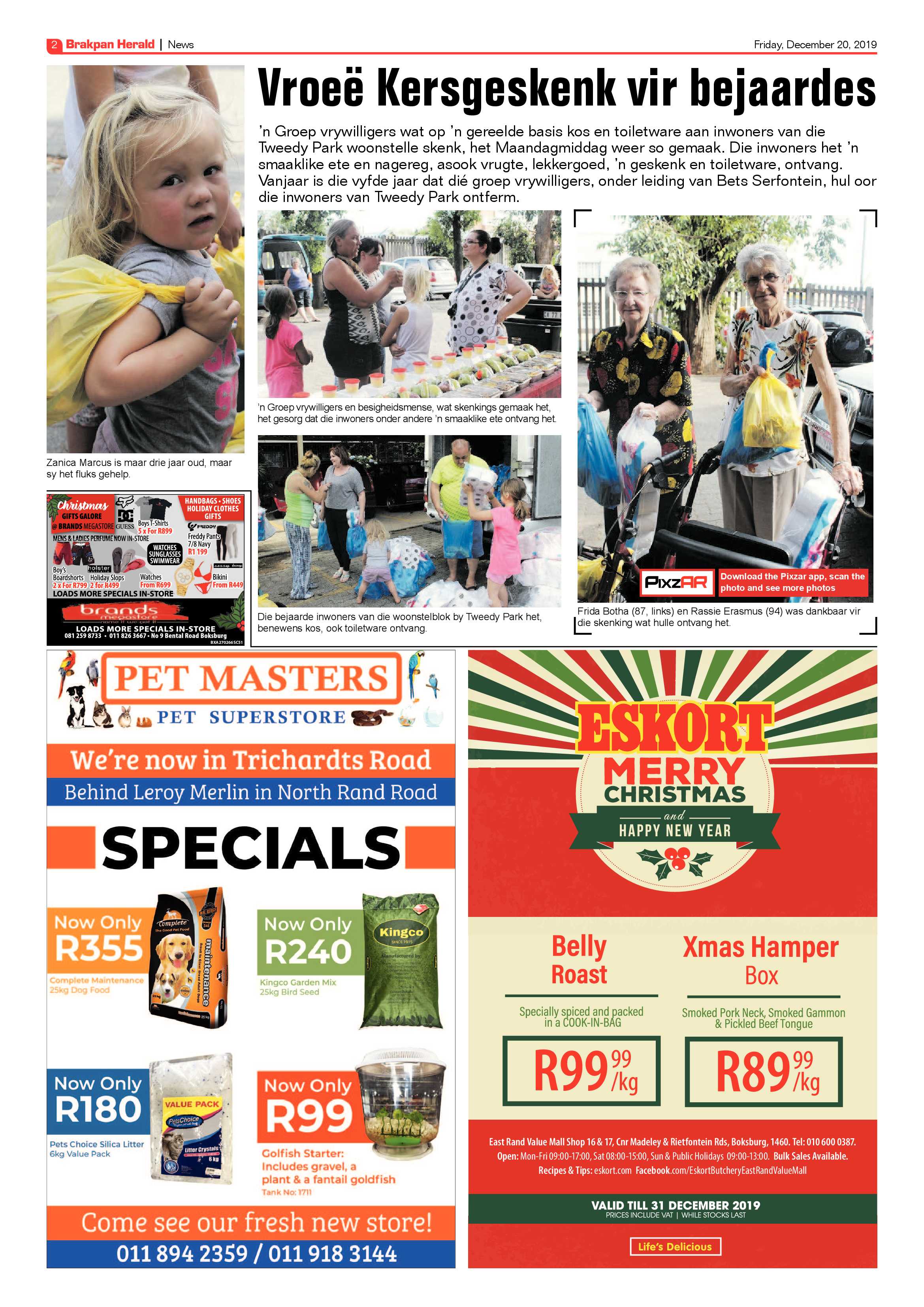 Brakpan Herald 20 December  2019 page 2