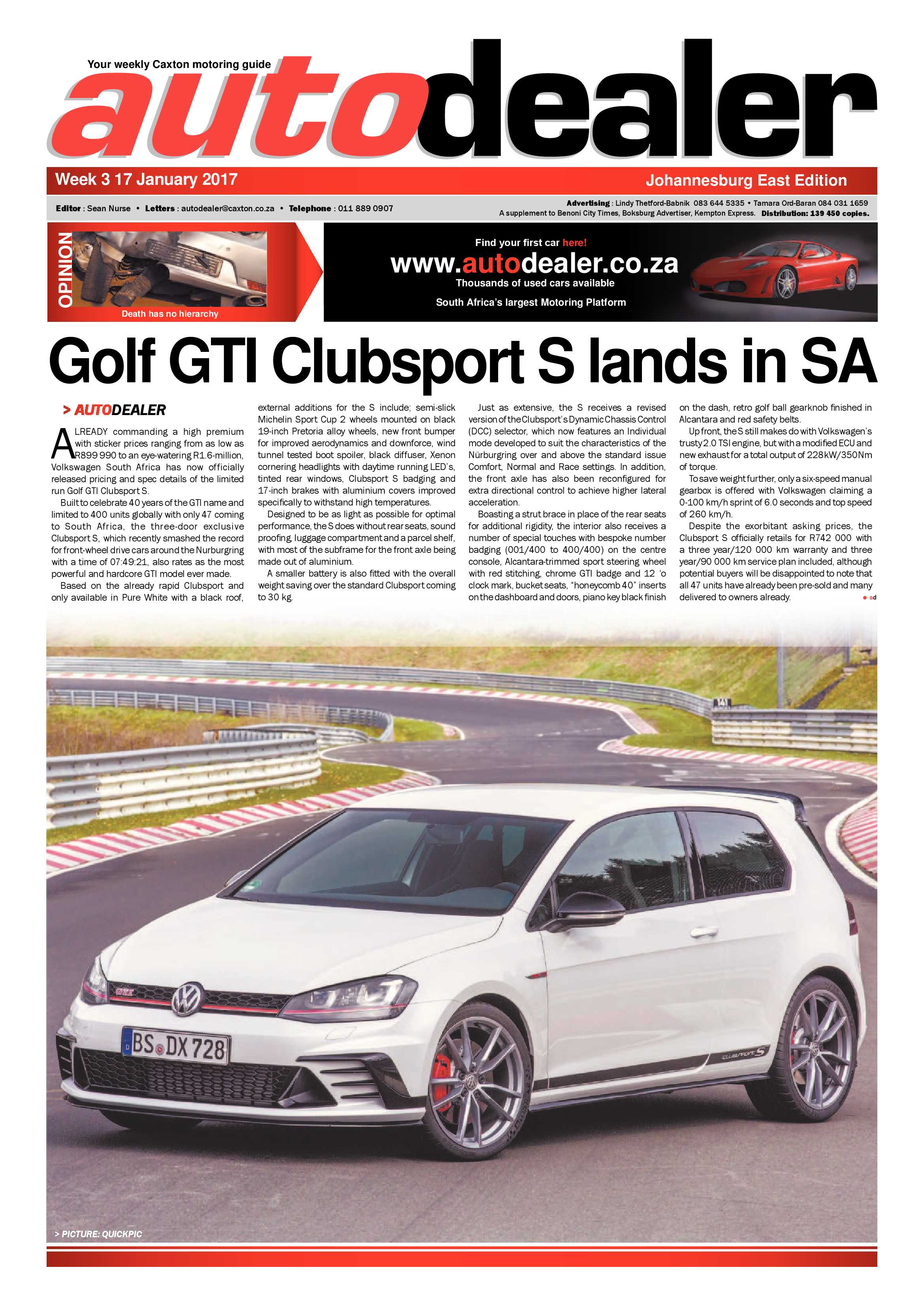 Brakpan Herald 20 January 2017 page 17