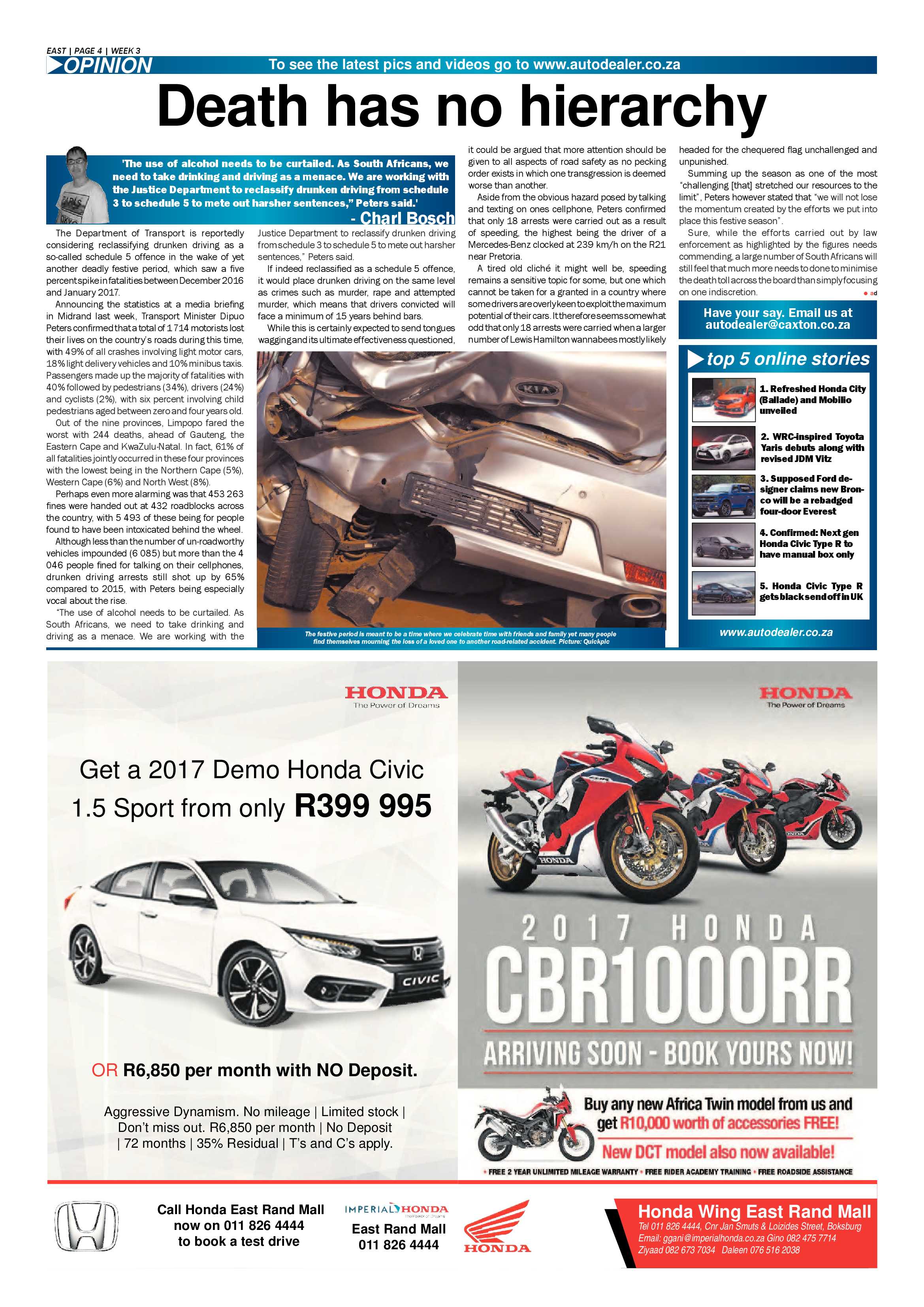 Brakpan Herald 20 January 2017 page 20