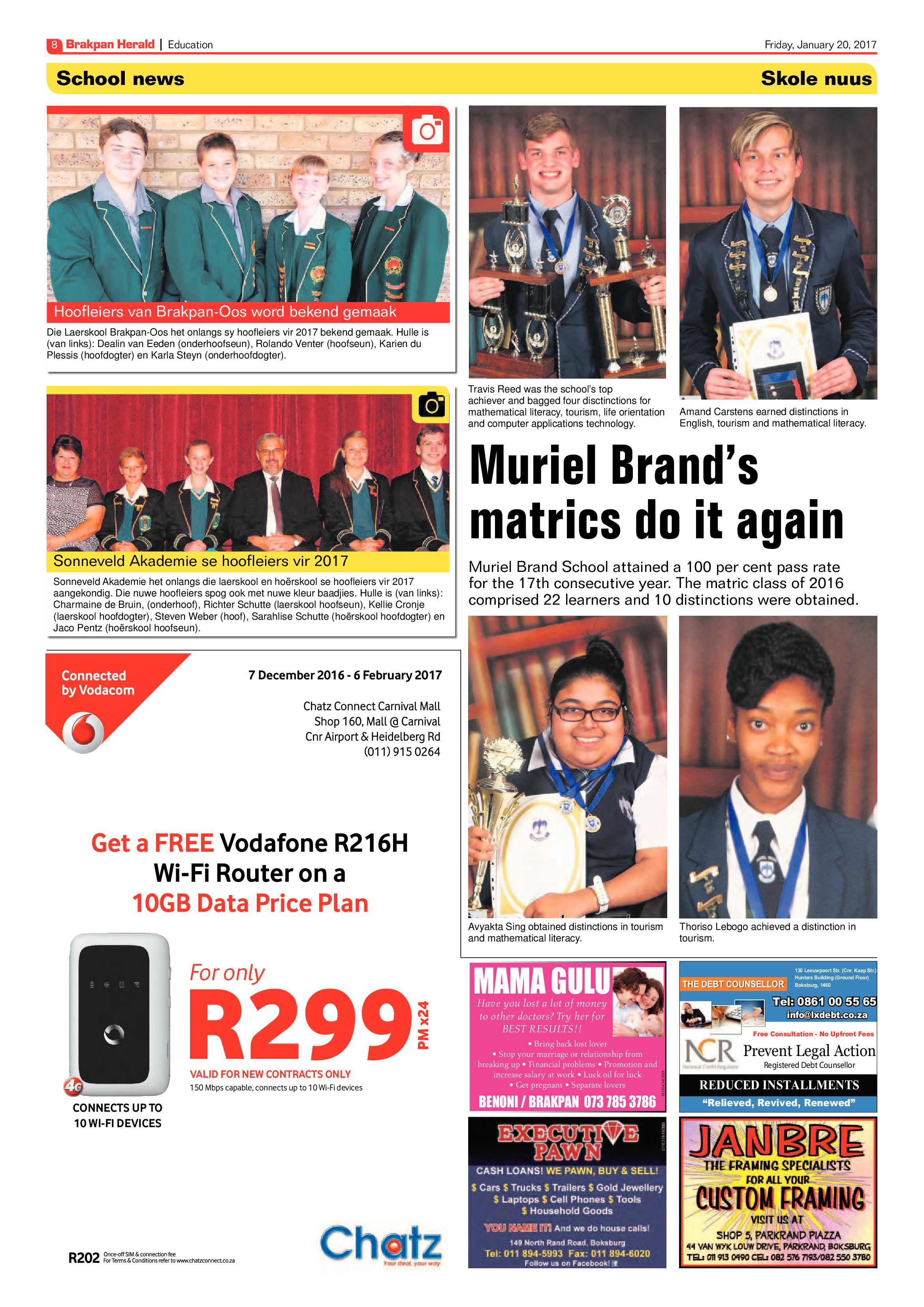 Brakpan Herald 20 January 2017 page 8