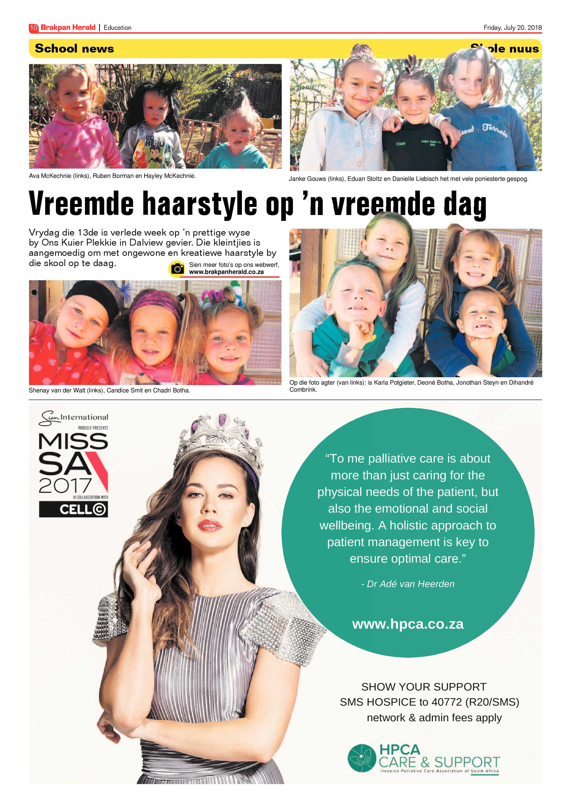Brakpan Herald 20 July 2018 page 10